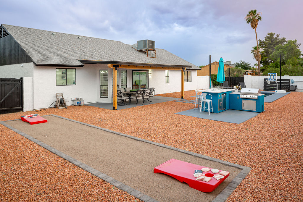 Property Image 2 -  Charming Desert Remodel! Lounge, Amazing pool, Ping Pong Tourneys and Corn Hole Toss