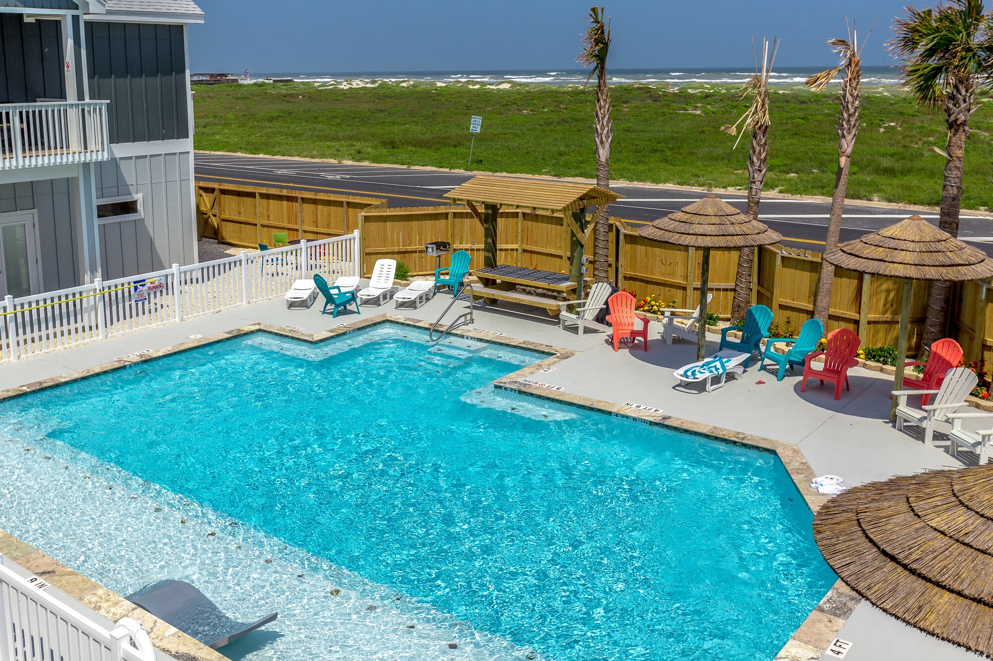 Beach or pool? Both are a stroll away!