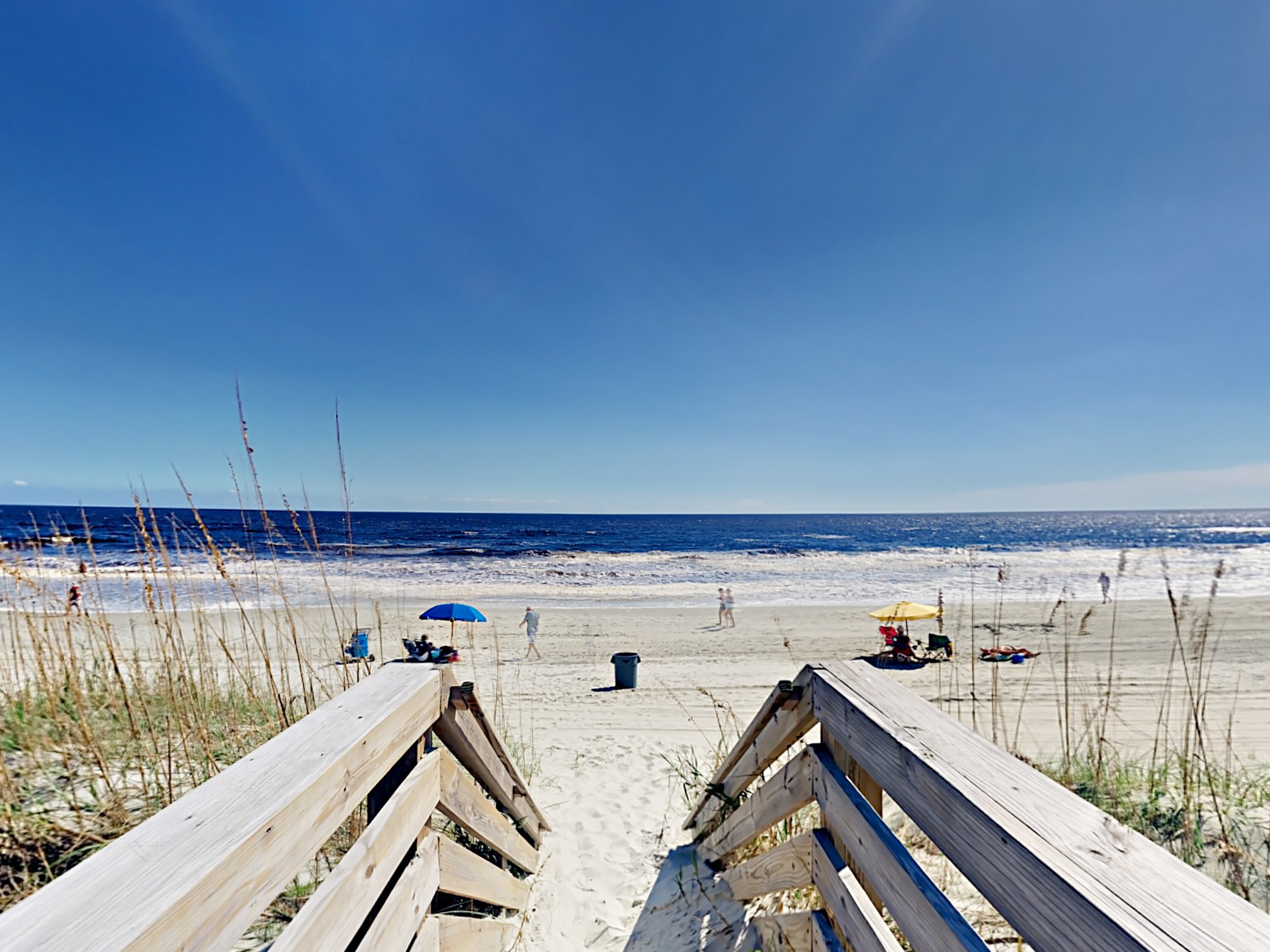 The wide ocean shore of North Myrtle Beach is just steps from your front door.