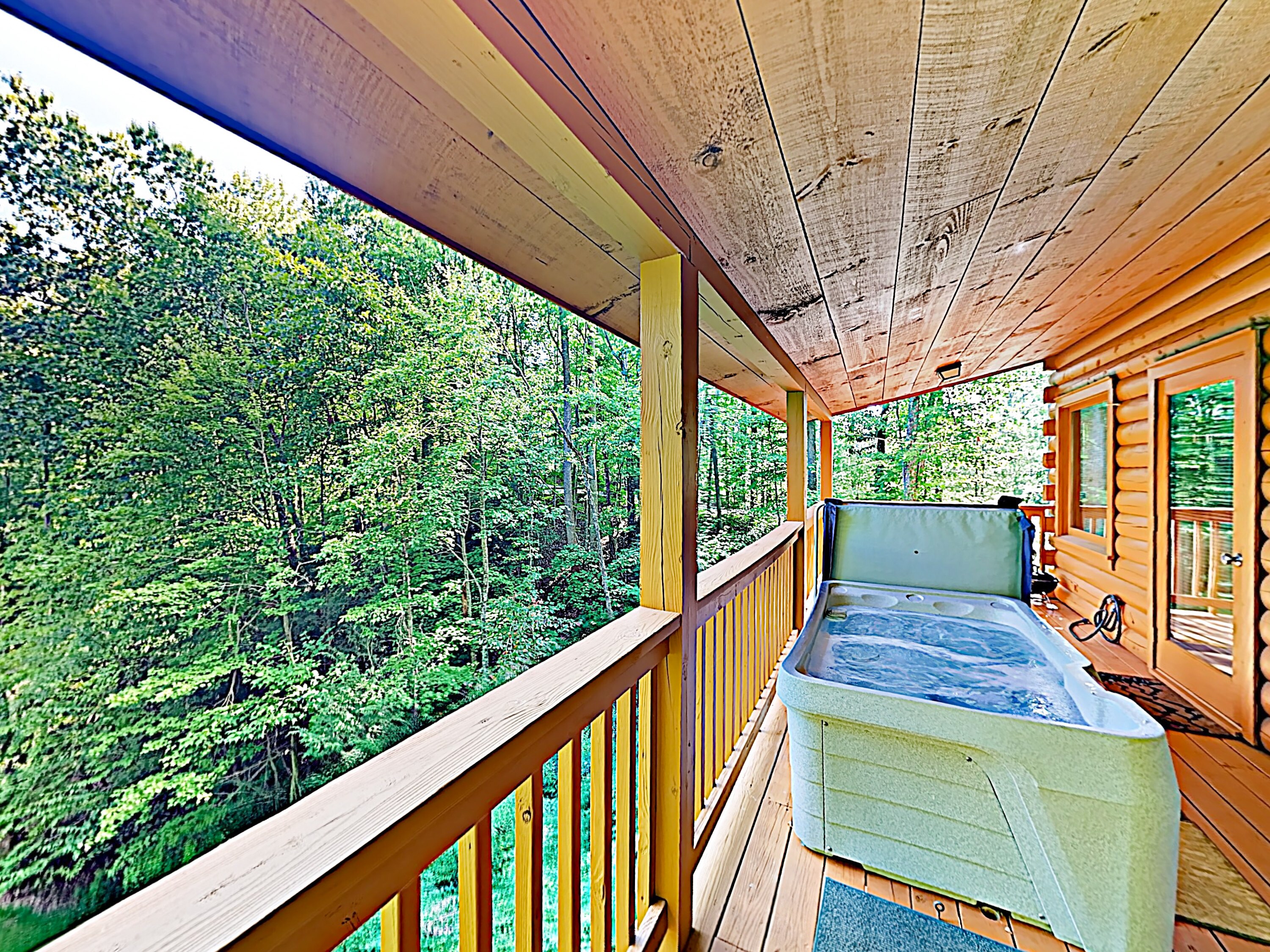 Both units offer large decks with scenic views.