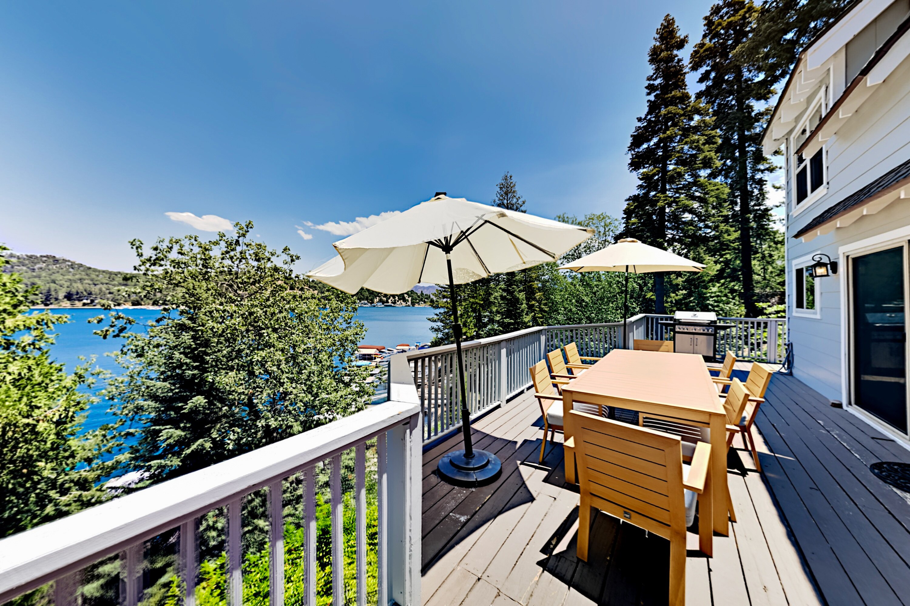 Property Image 1 - Lake & Mountain Views | Large Deck & Covered Patio