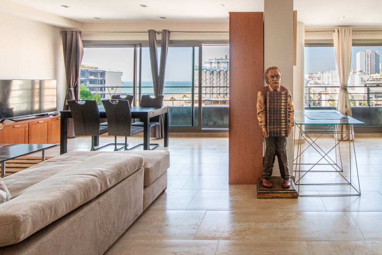 Property Image 1 - Extraordinary 1 bedroom duplex with terrace in Cadiz