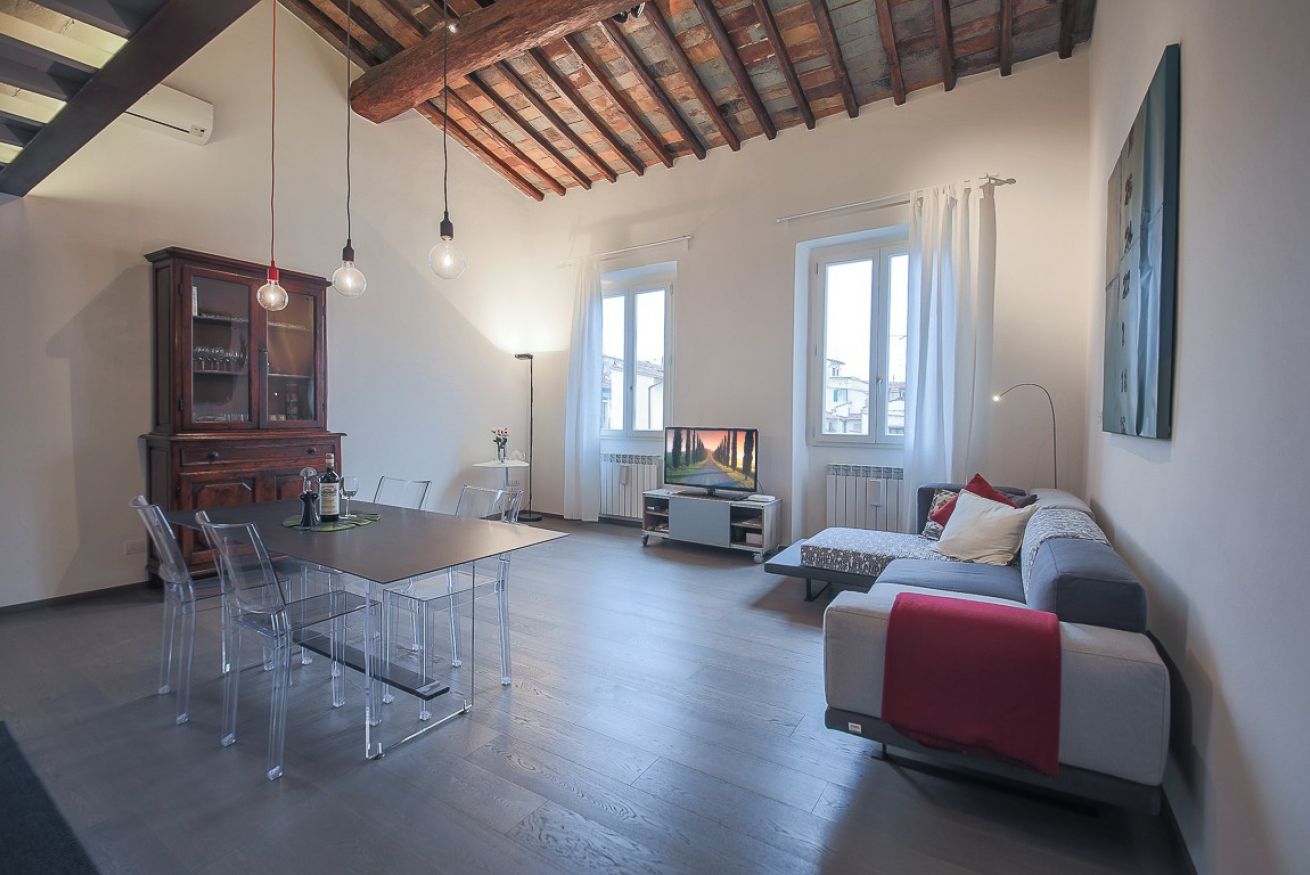 Property Image 1 - Bright, Spacious, Two-Bedroom Loft; Close to Piazza Santa Croce