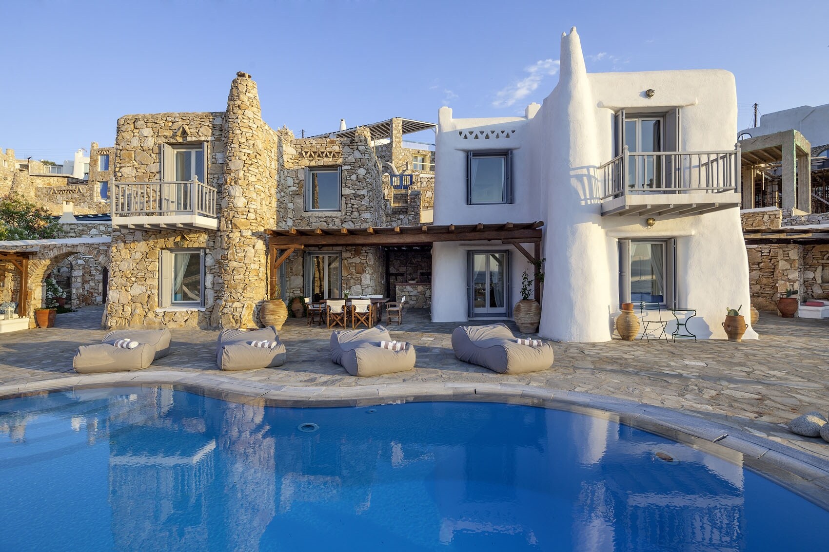 Property Image 2 - Cycladic House in Kanalia with Amazing Aegean Sea View