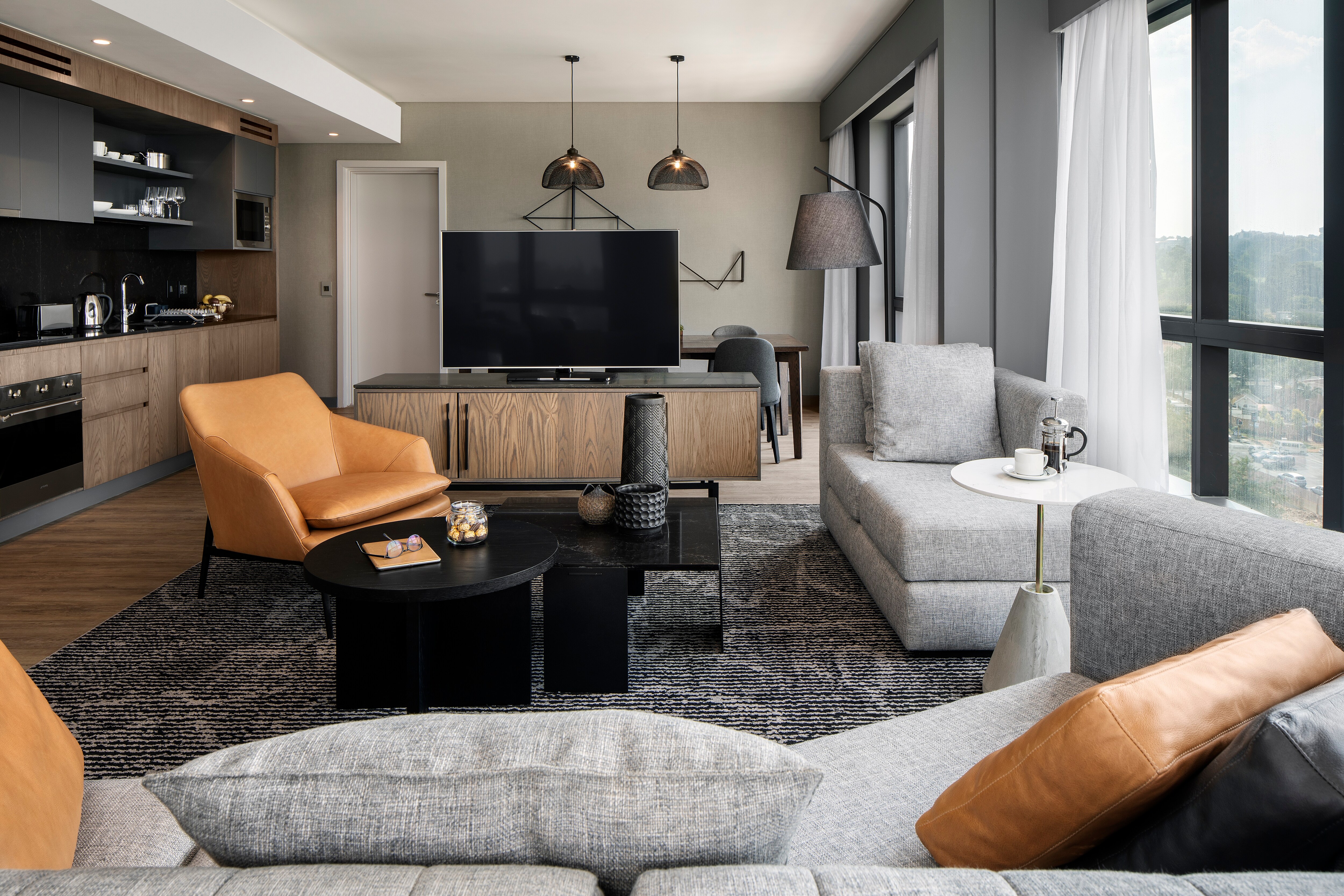 Sophisticated hotel apartments in the heart of Johannesburg