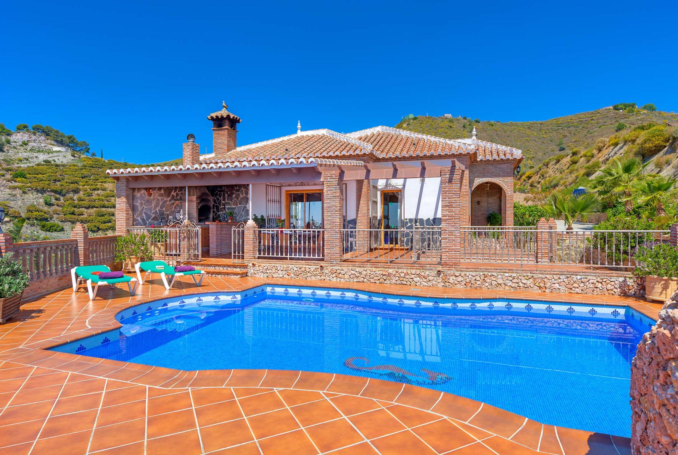 Property Image 1 - Enchanting Mountainside Villa with Roman Style Pool