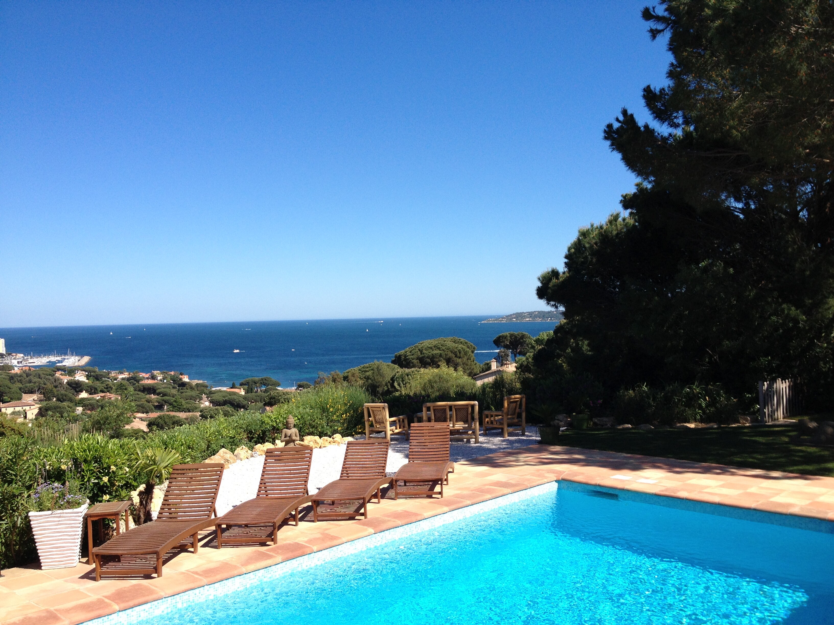 Property Image 2 - Villa with Spa, Pool and view of St Tropez gulf