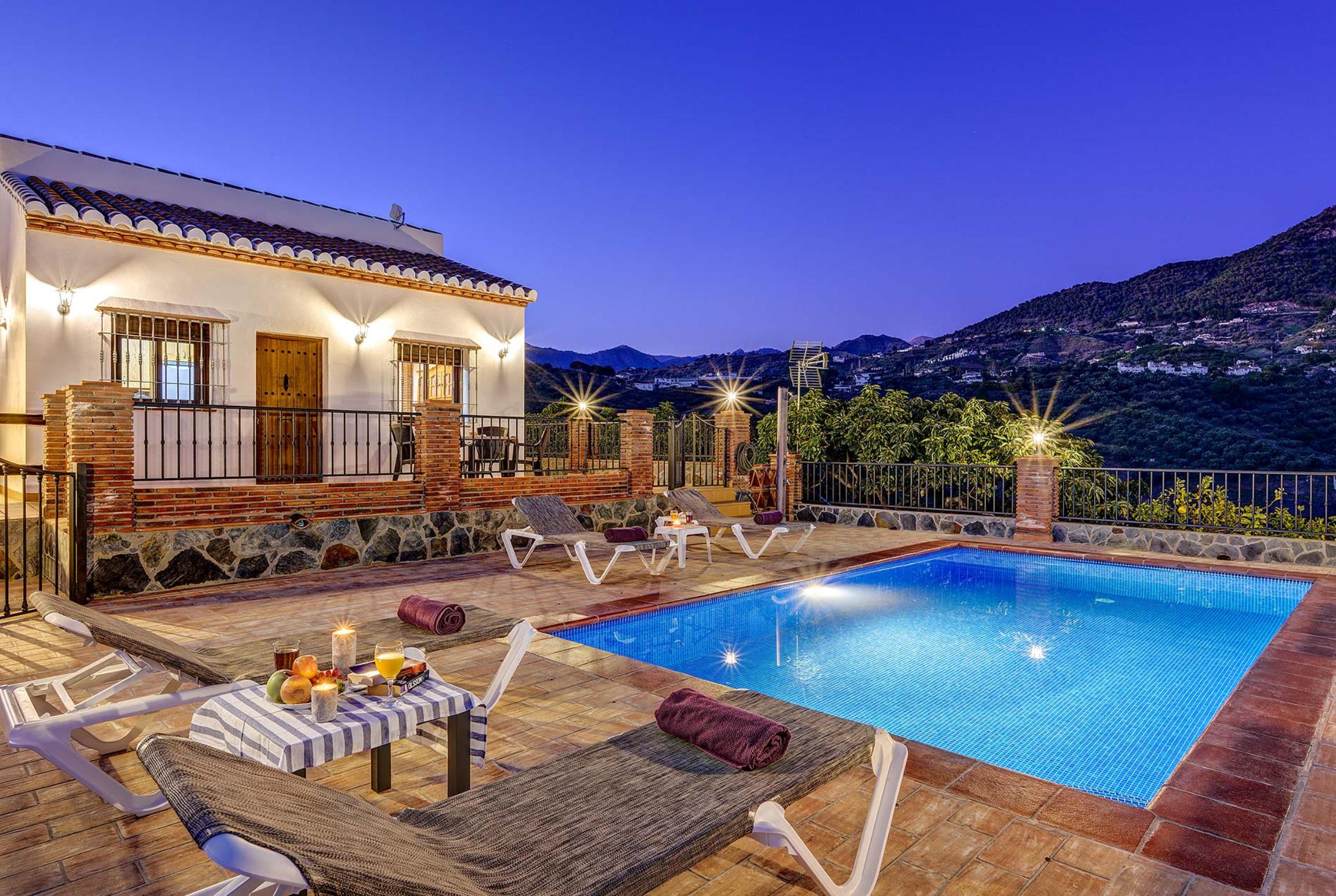 Property Image 1 - Frigiliana 2bed villa with incredible views and AC