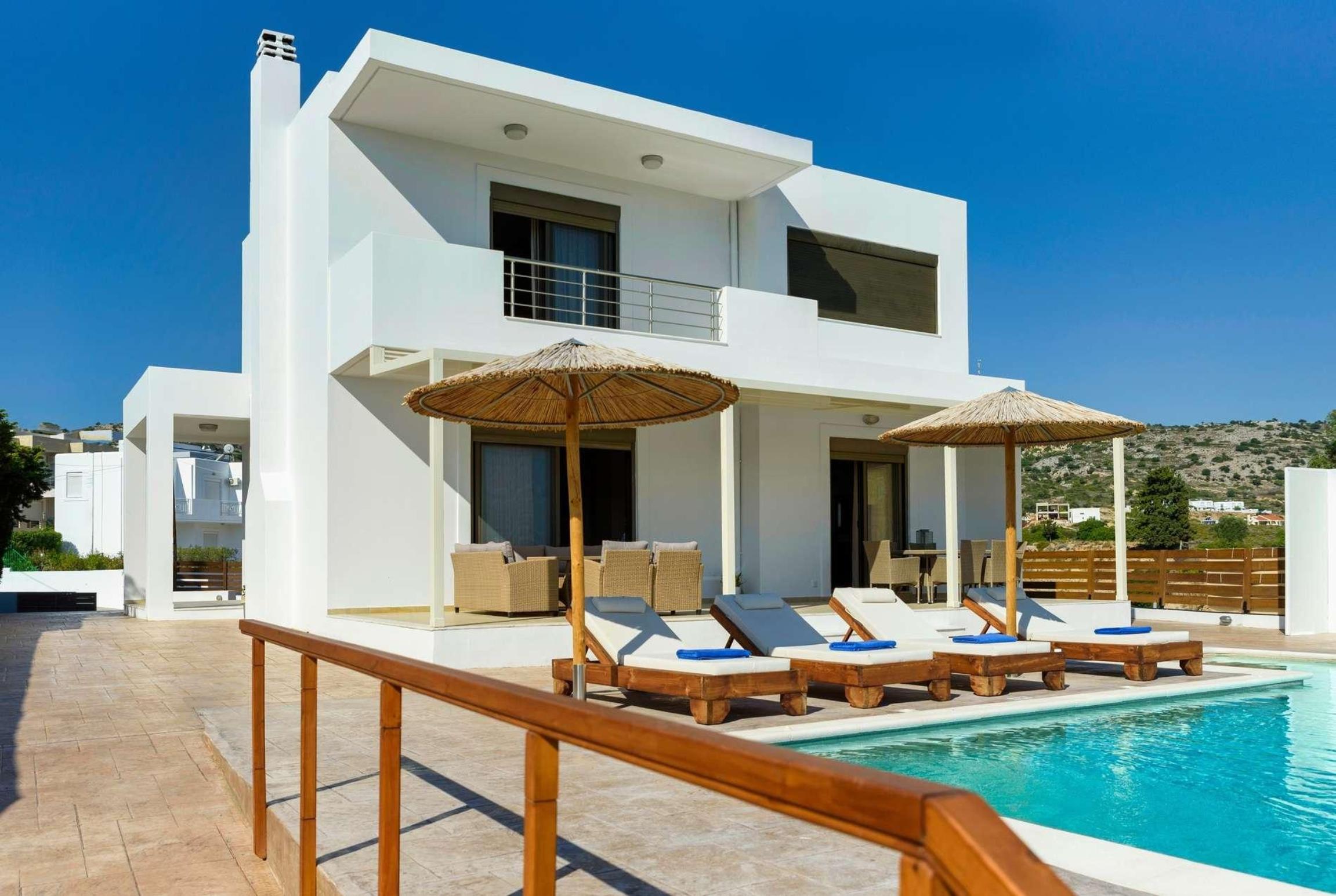 Property Image 1 - Modern villa with private pool near the beach.