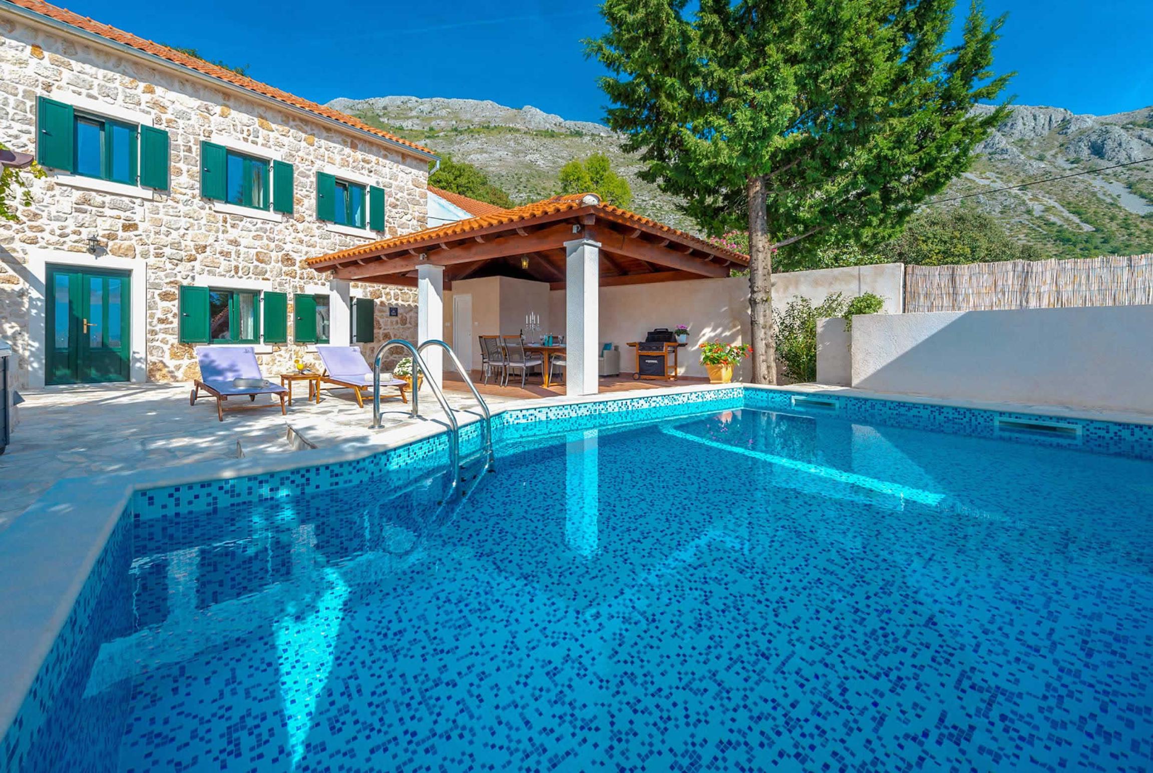 Property Image 2 - Mountainside Villa ,20 min from Dubrovnik Old Town