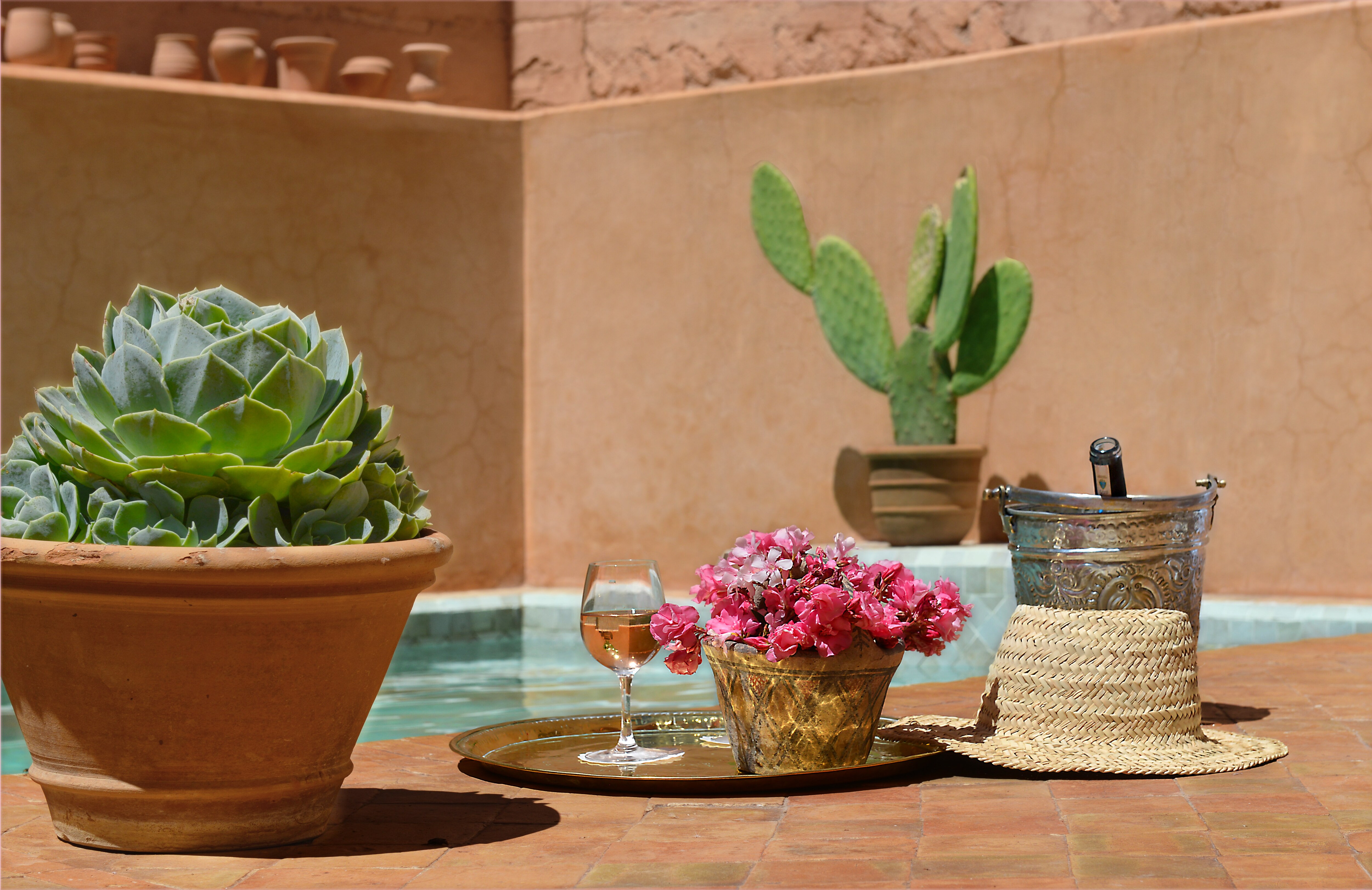 Property Image 1 - Charming Riad and Douiria, swimming pool on the terrace and breakfast included