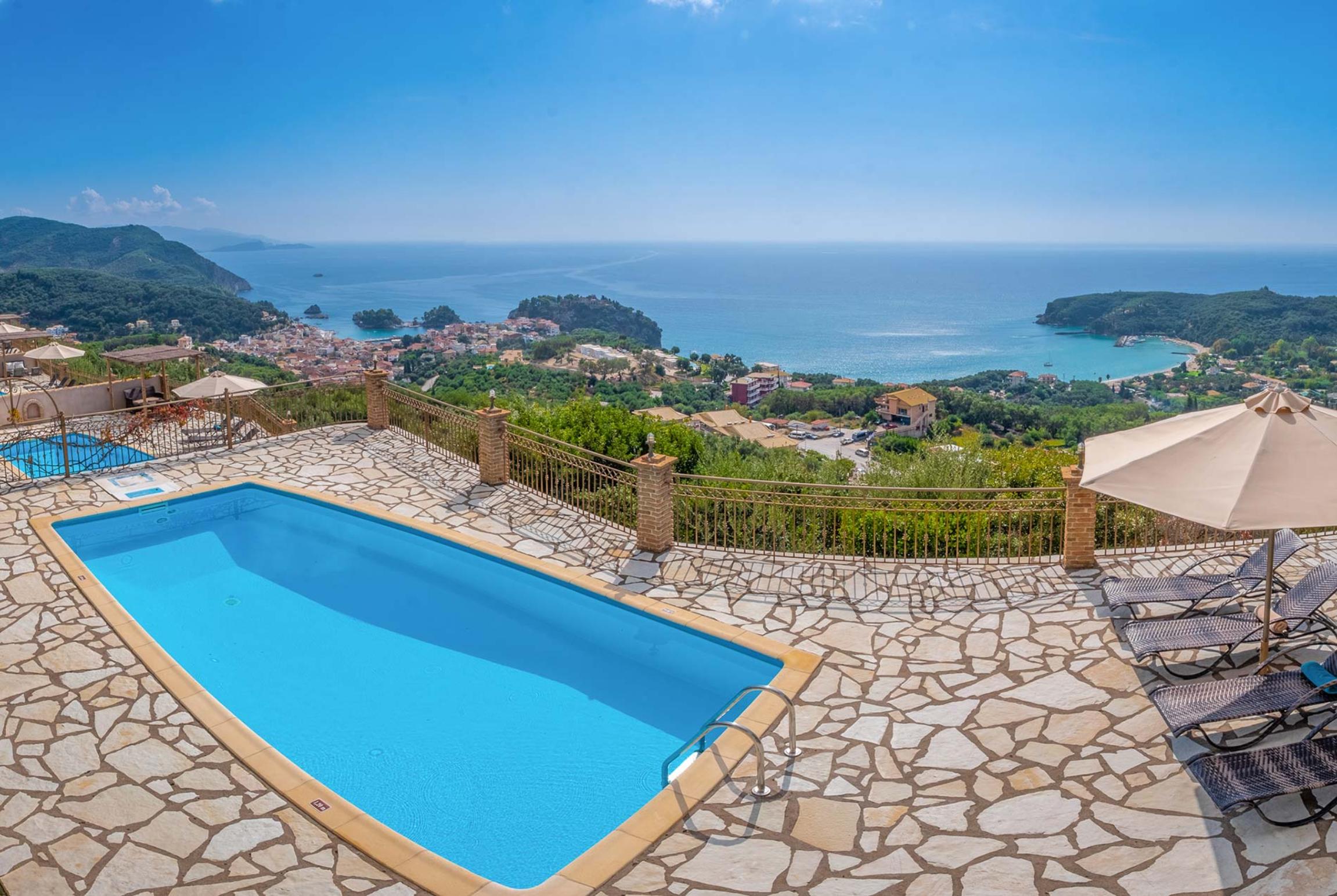 Property Image 1 - Fabulous sea views w/ pool & BBQ.