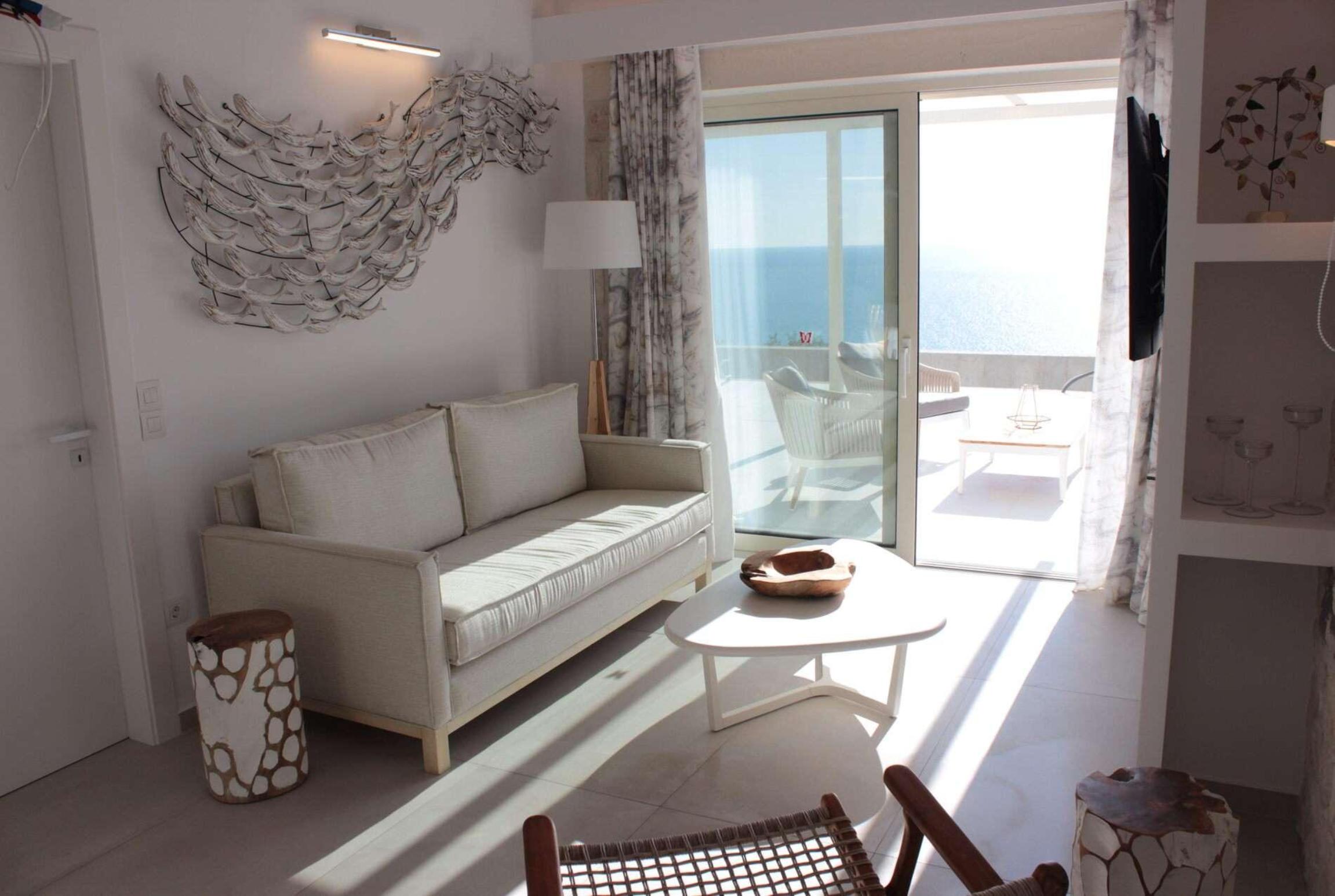 Property Image 2 - Above Lichnos Beach  sea views sophisticated villa