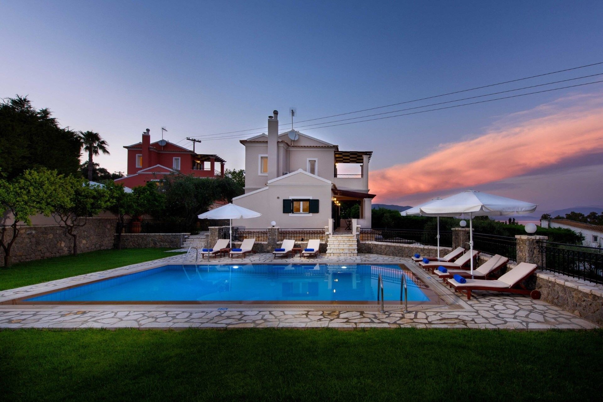 Property Image 1 - Il Tesori Dassia Villas Corfu Villa Jasmine with Private Pool