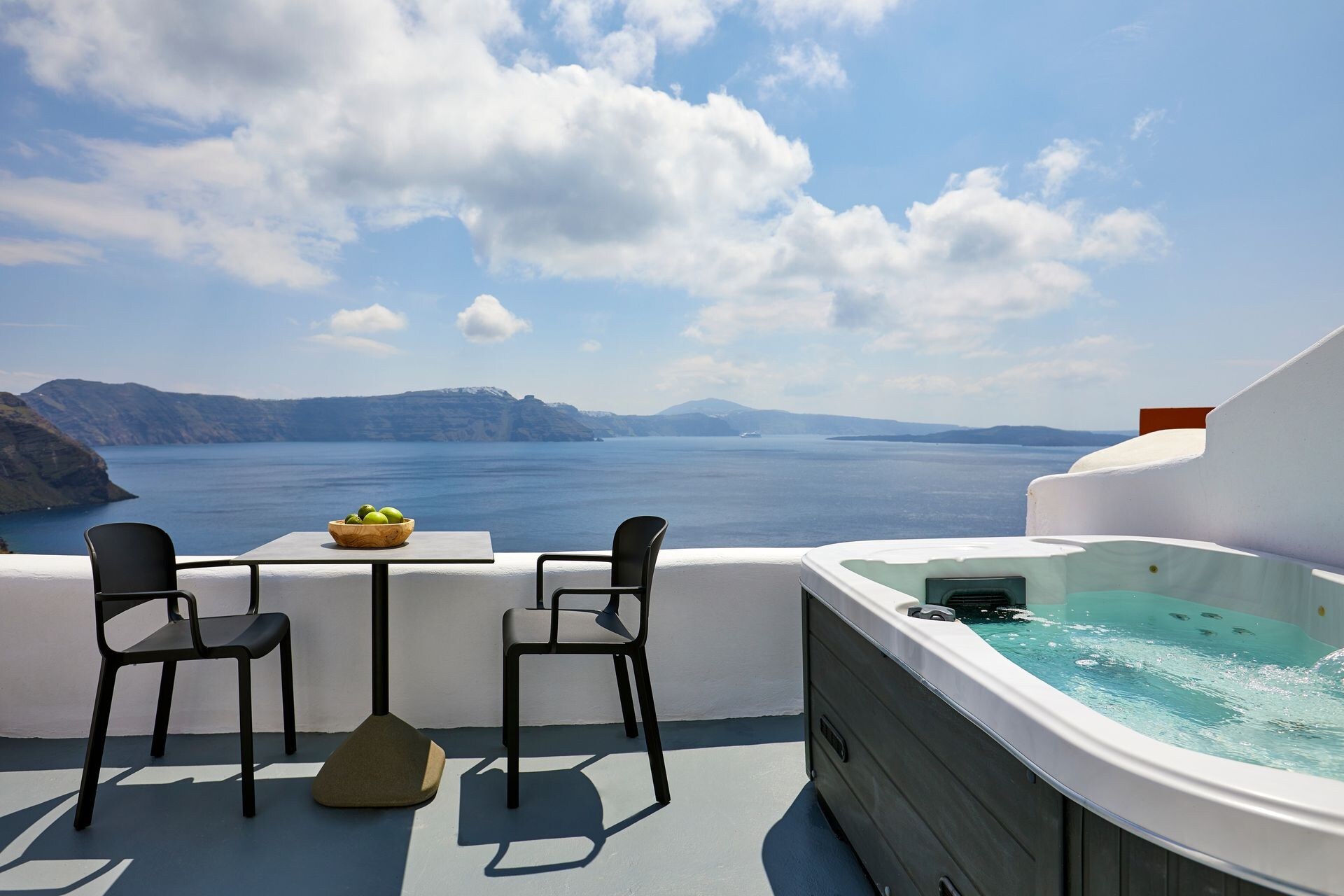 Property Image 1 - Santorini Executive Cave Villa with Outdoor Hot Tub