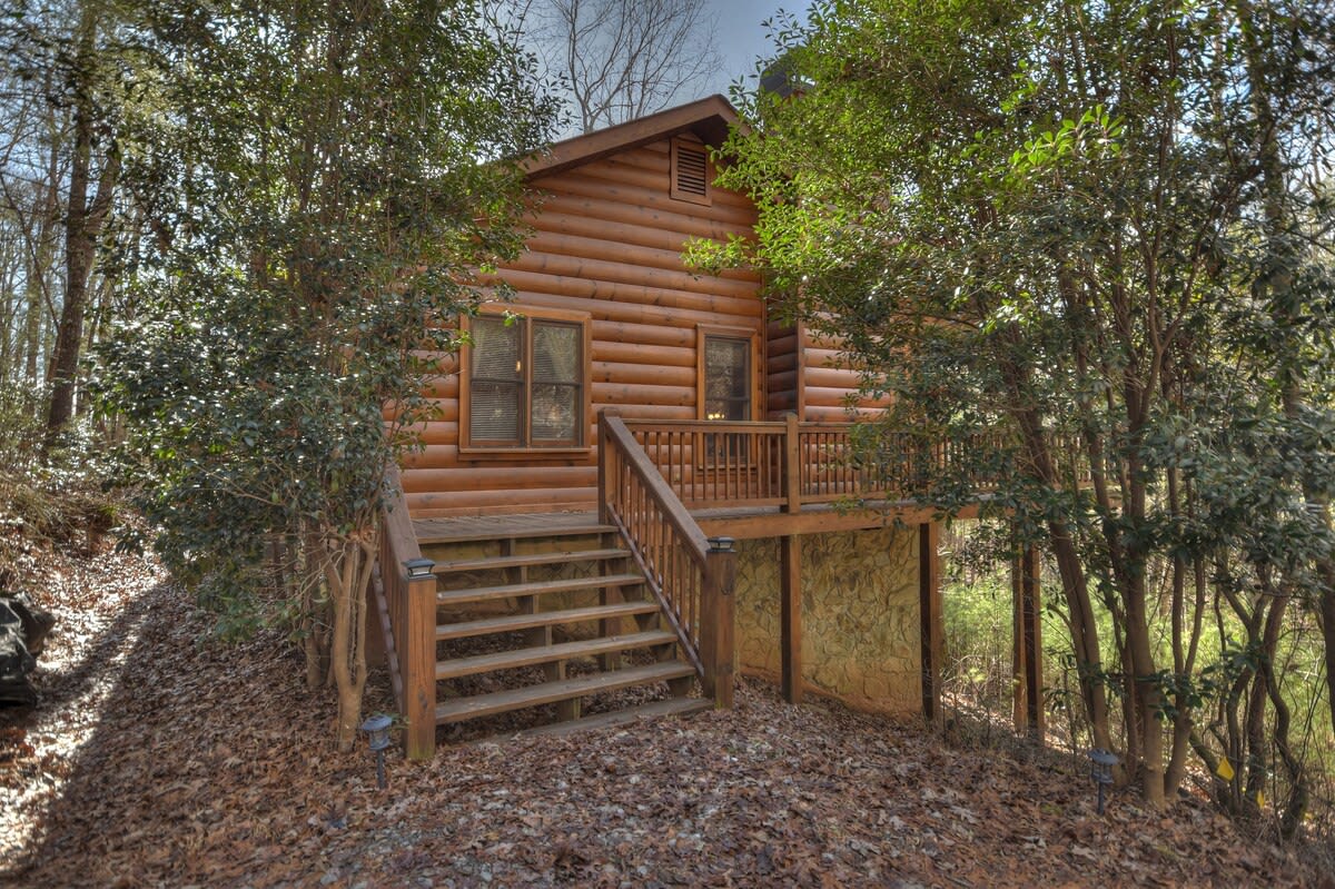 Property Image 1 - The Wander Inn Cabin In The BR Mtns w/ Hot Tub
