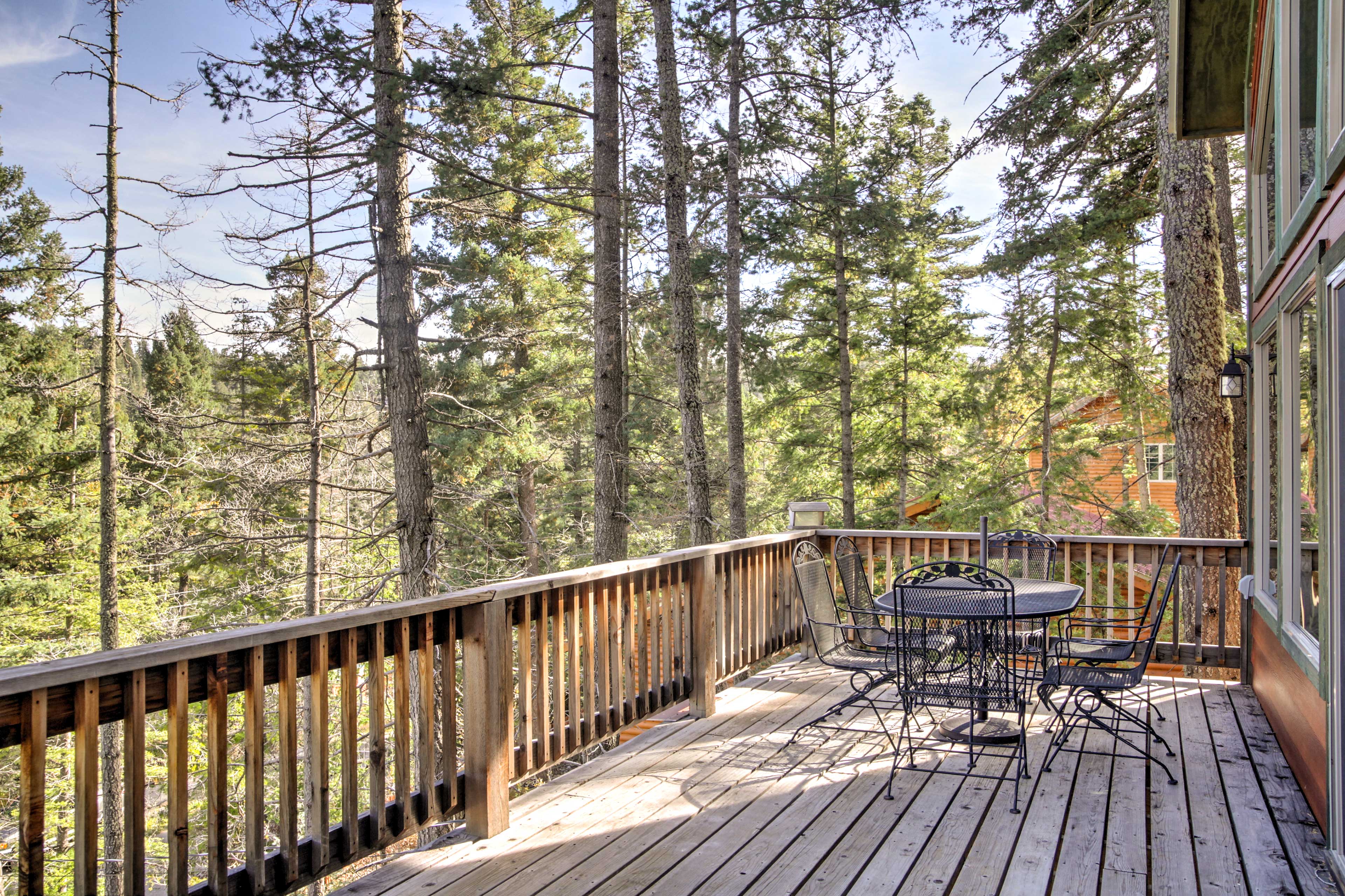 Property Image 2 - Cozy Cloudcroft Cabin w/Serene Wooded Views & Deck