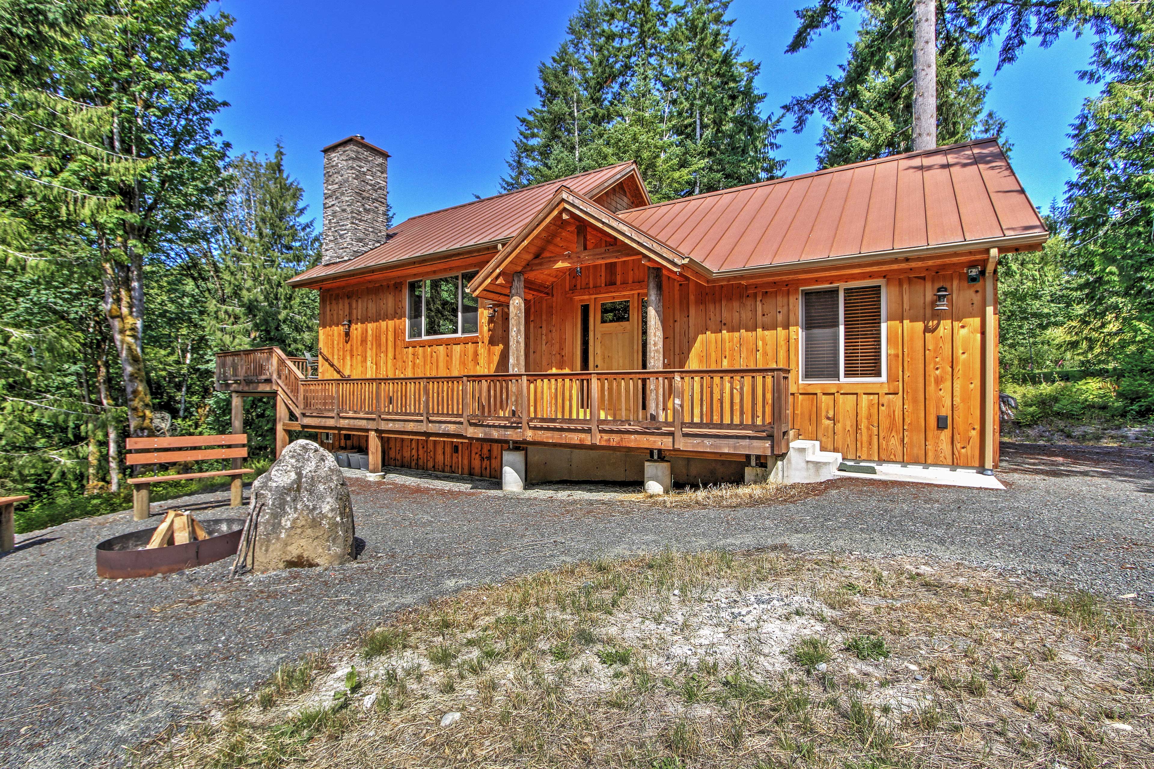 Property Image 1 - ’Right Arm Ranch’ Family Cabin in Port Angeles!