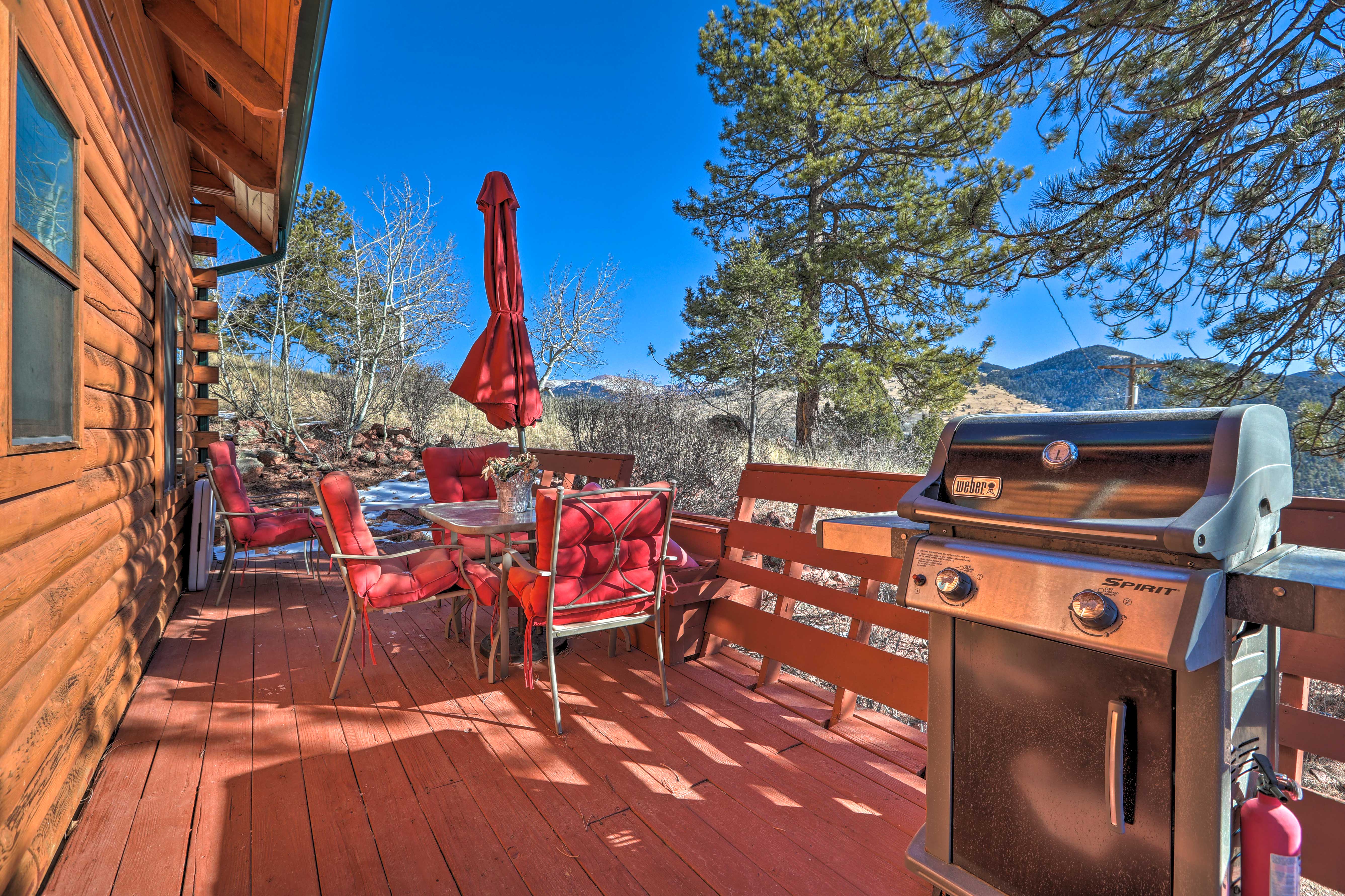 Property Image 2 - Cripple Creek Escape with Deck + Mountain Views!