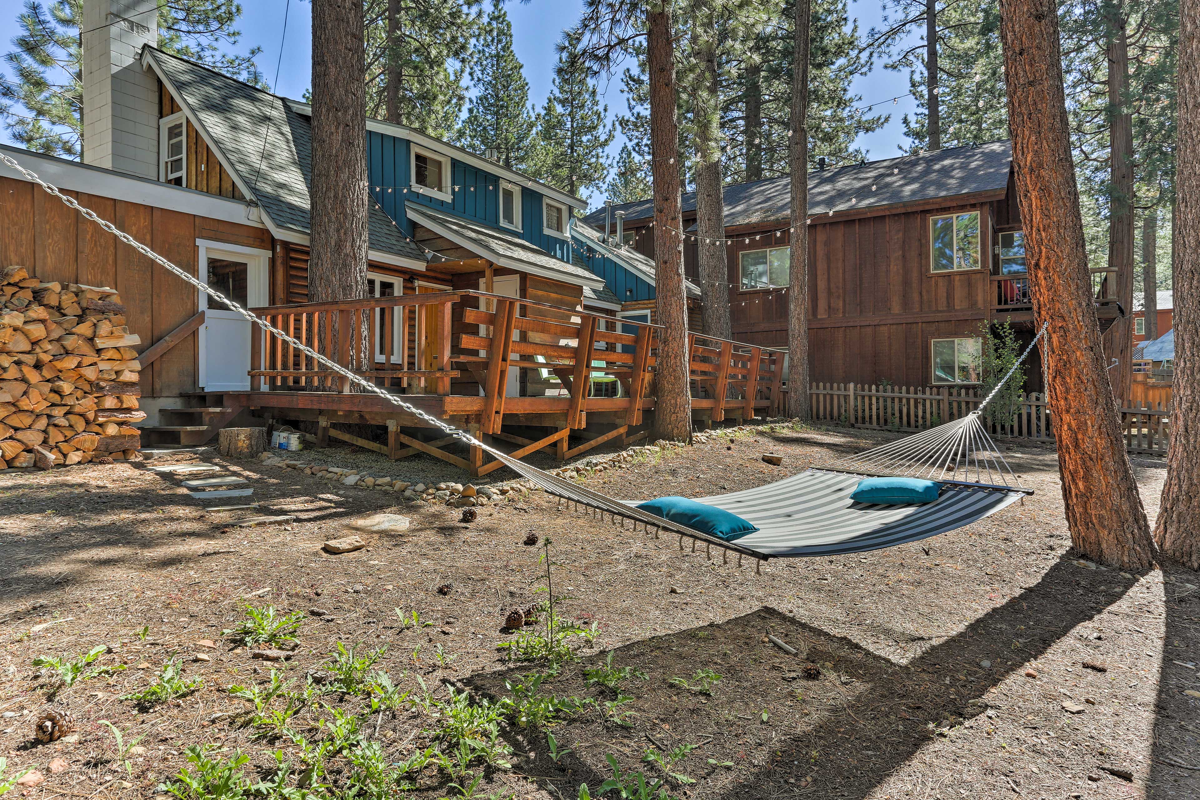 Property Image 2 - Boutique + Artsy Log Cabin in North Lake Tahoe!