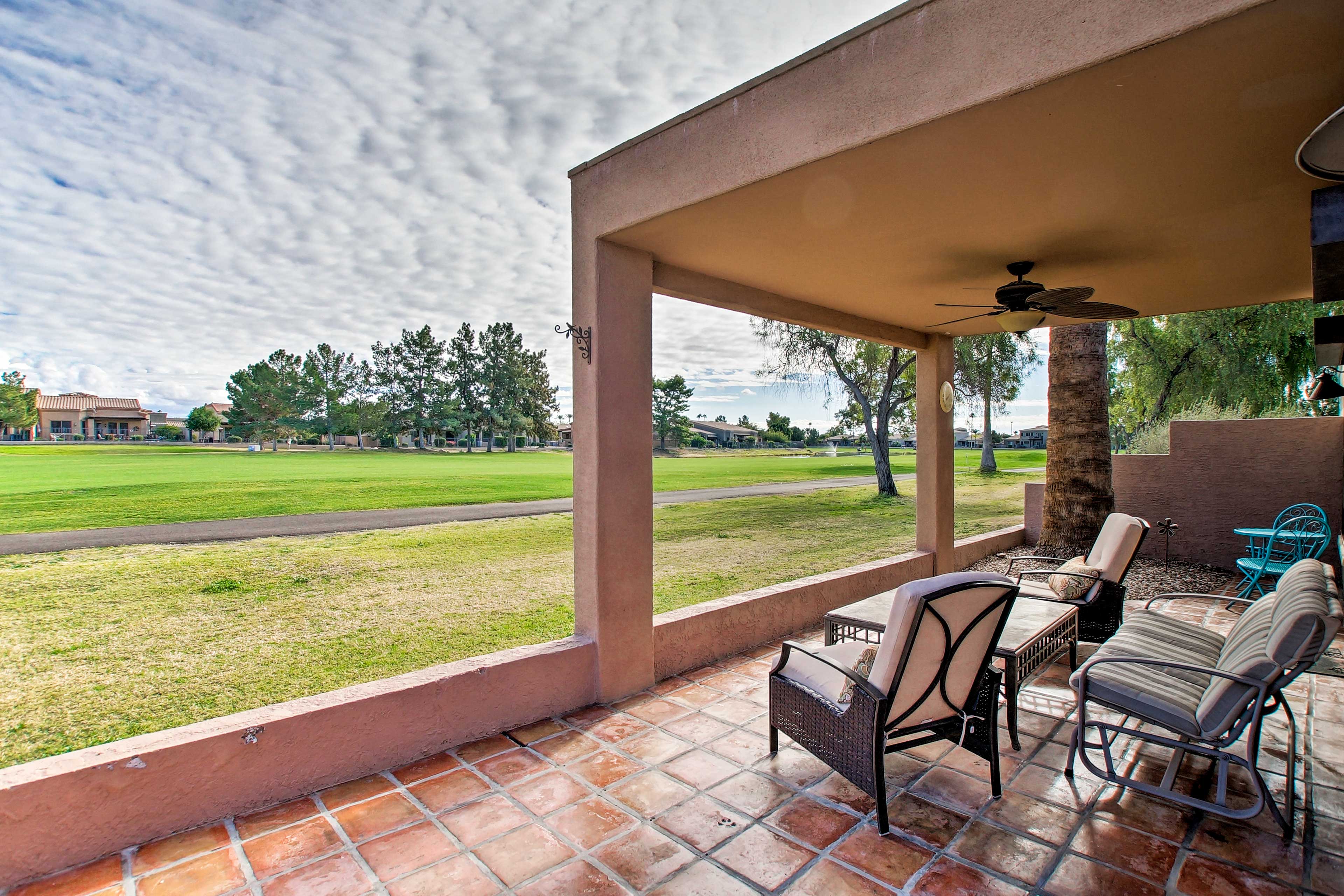 Property Image 1 - Golf Escape w/ Patio, Pool Access & Entertainment!