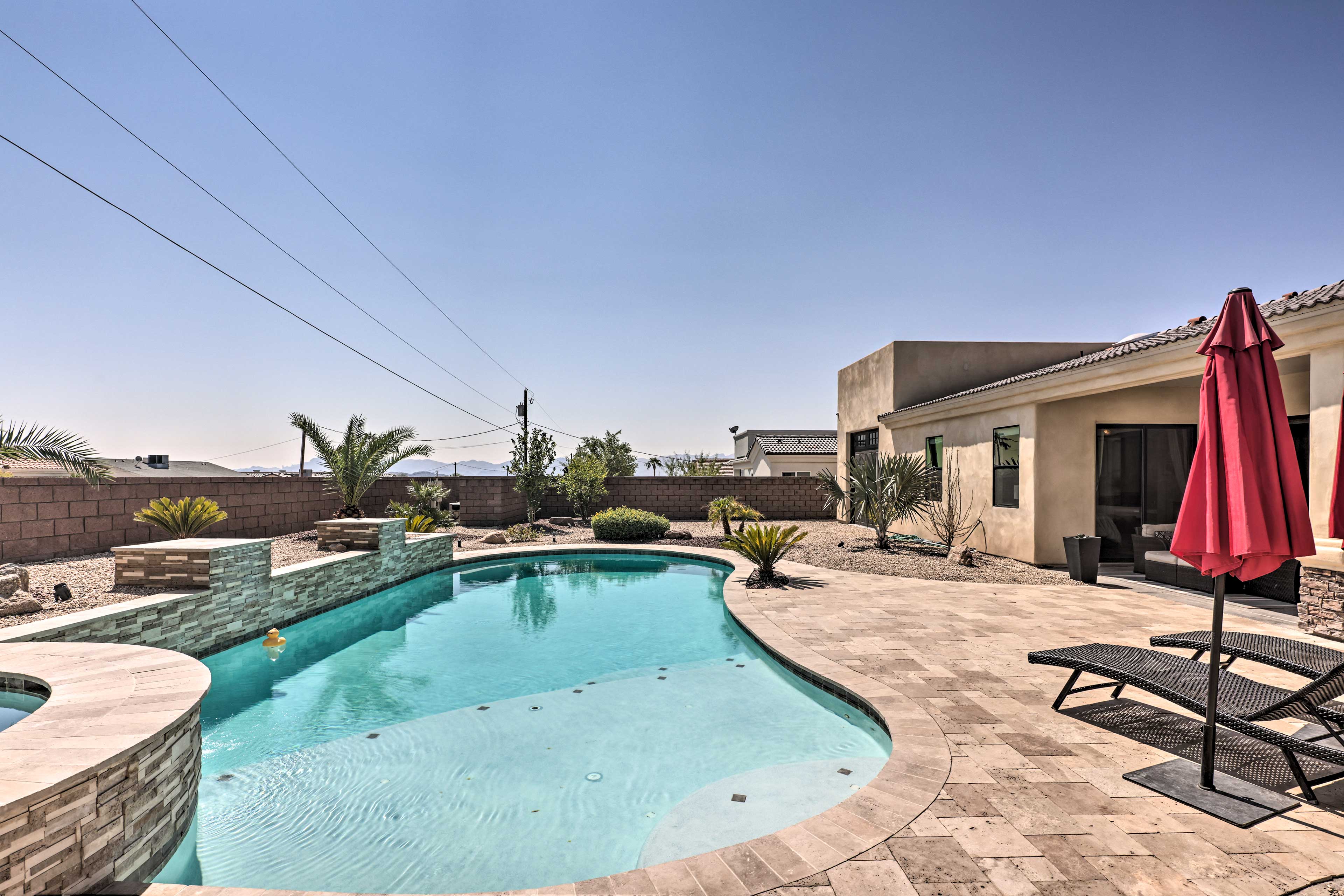 Property Image 1 - High-End Lake Havasu Home w/ Pool Deck & Hot Tub!