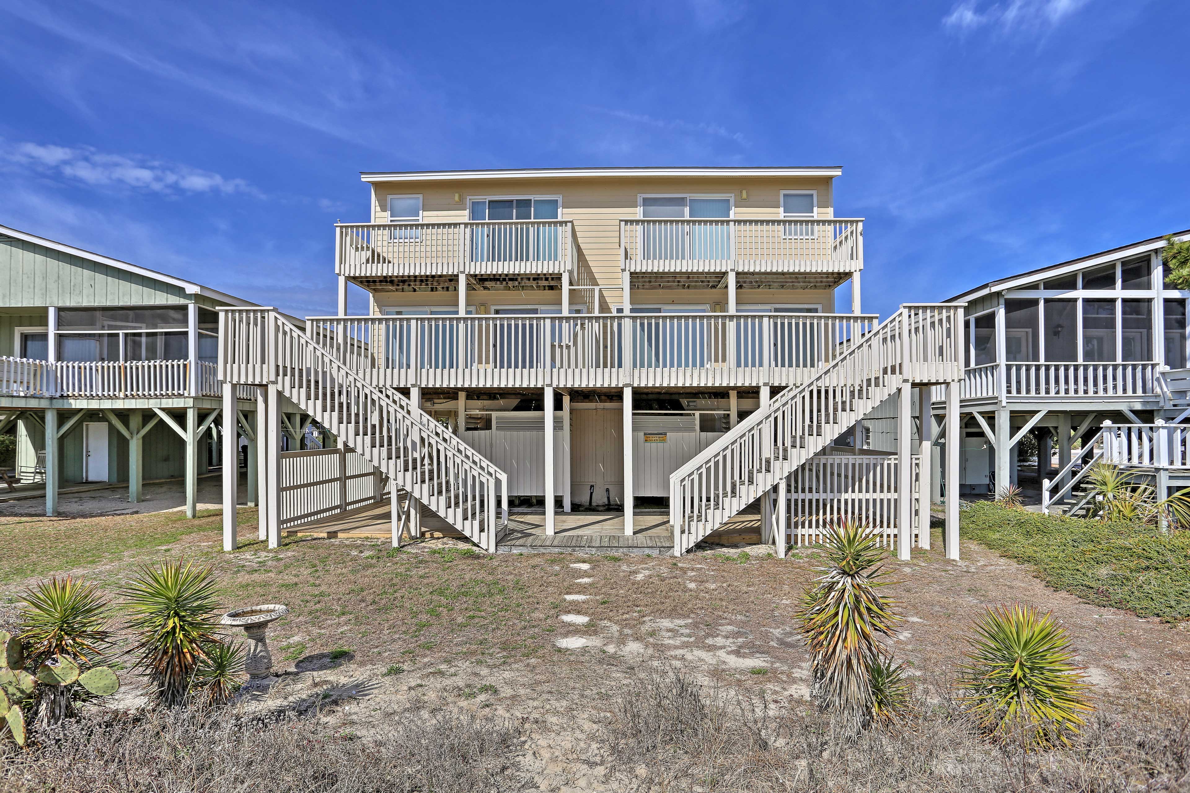 Property Image 2 - Sunset Beach Home w/Deck & Views - Steps to Beach!