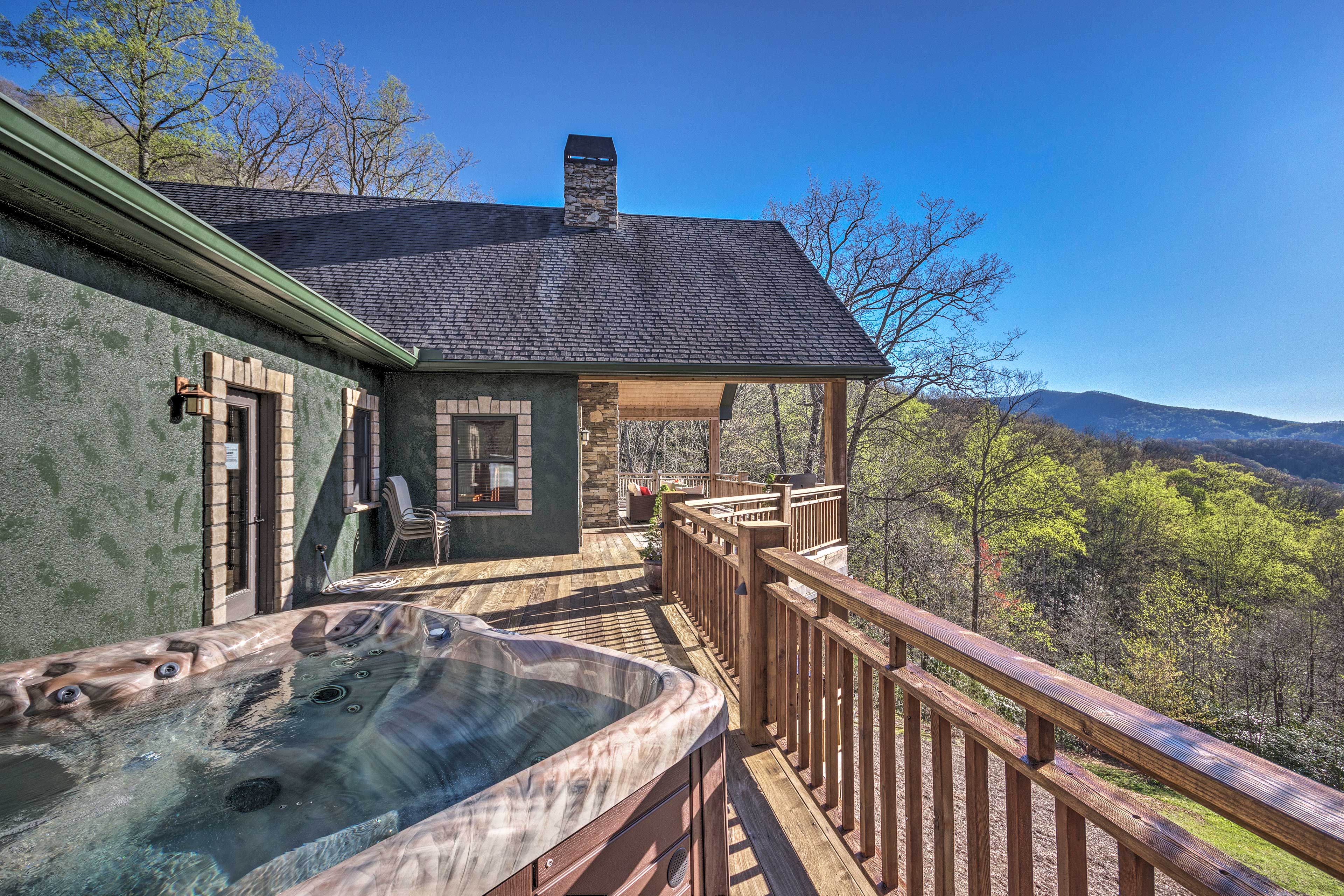 Property Image 1 - Huge Mountain-View Home 15 Mins to Asheville!