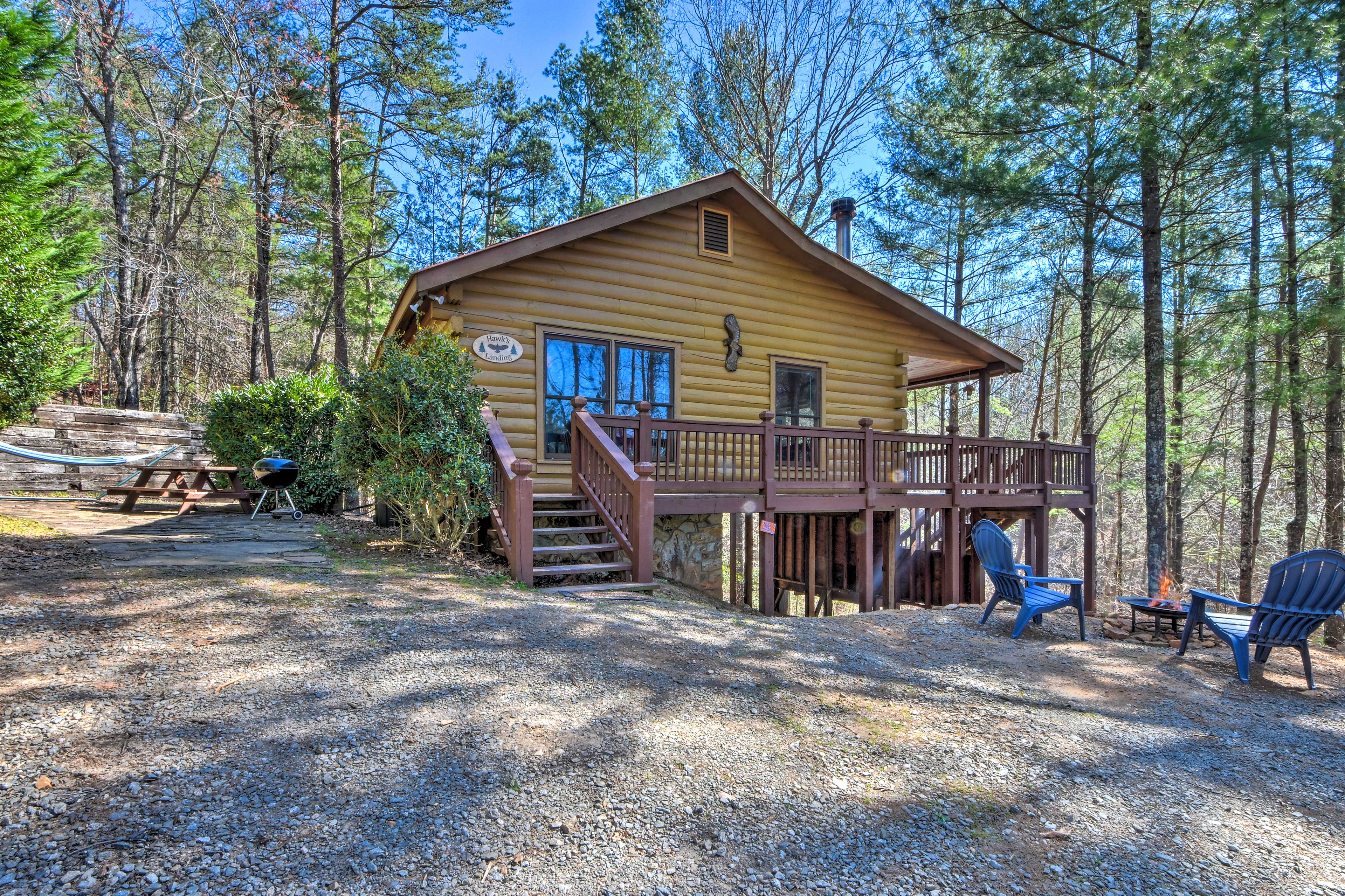 Property Image 1 - Ellijay Cabin w/ Hot Tub & Deck in National Forest