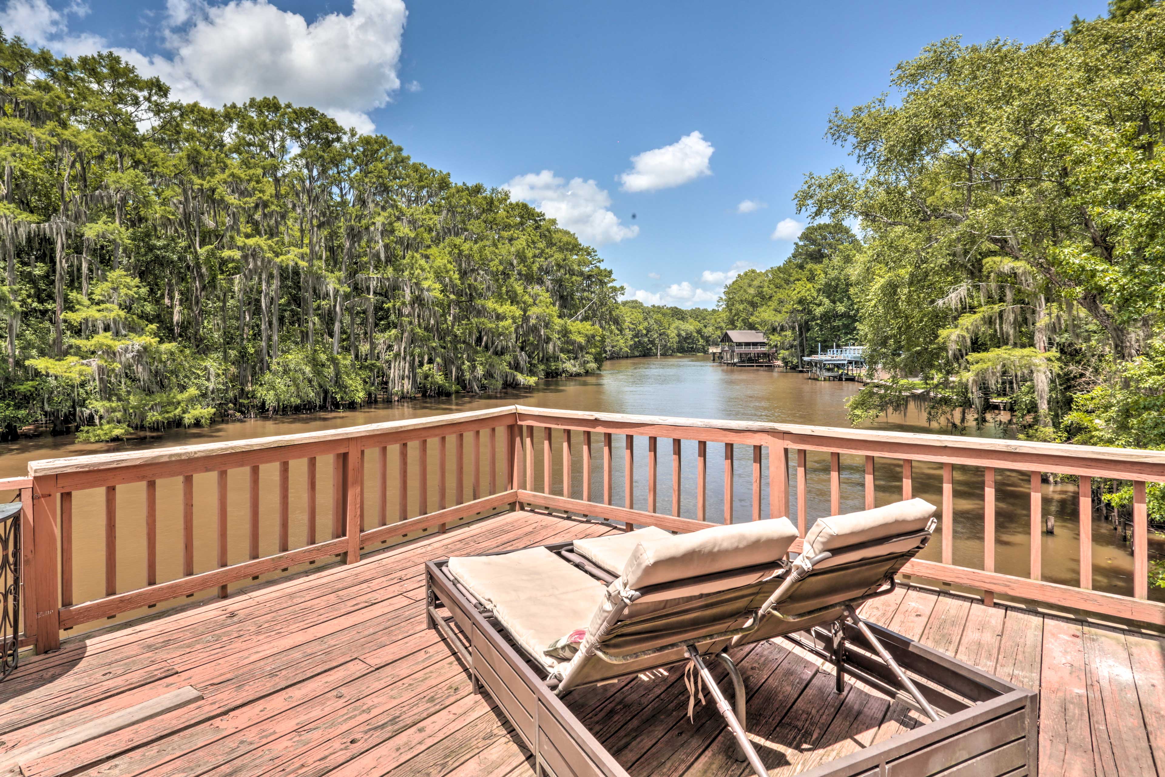 Waterfront Karnack Home w/ Deck & Boathouse!