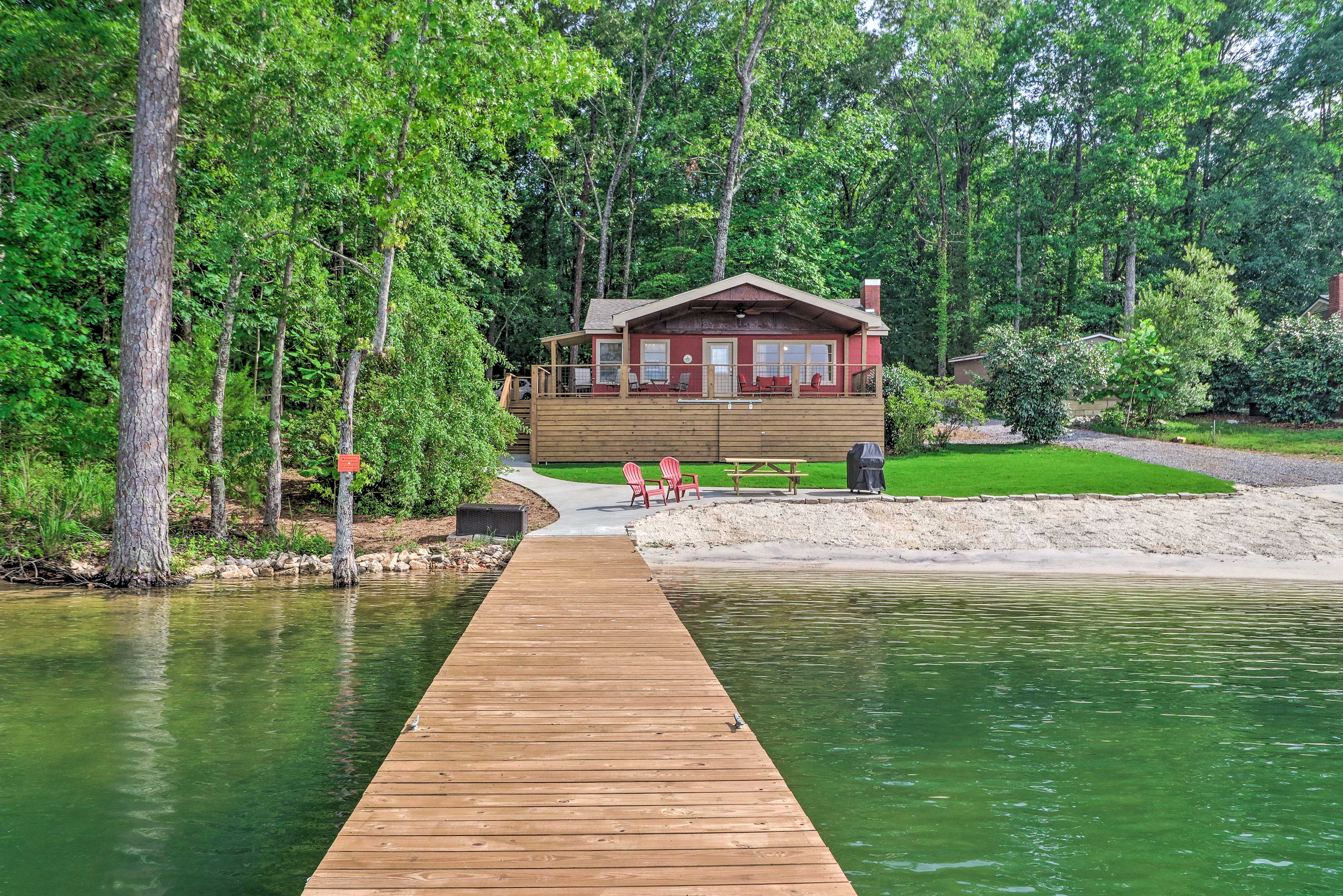 Property Image 1 - Waterfront Lake Martin Home w/ Grill & Beach!