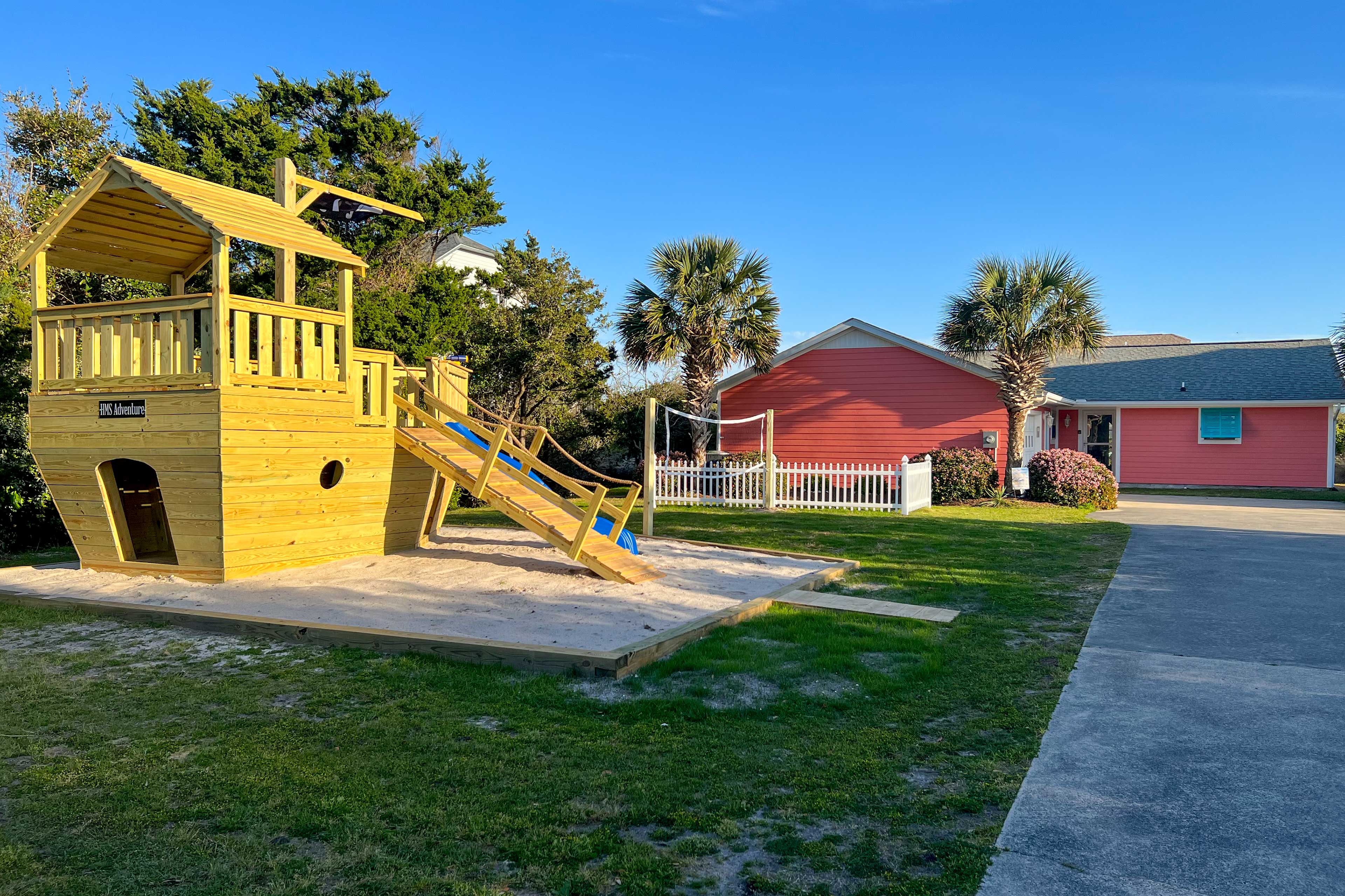 Property Image 1 - Colorful Emerald Isle Home: Just Steps to Beach!