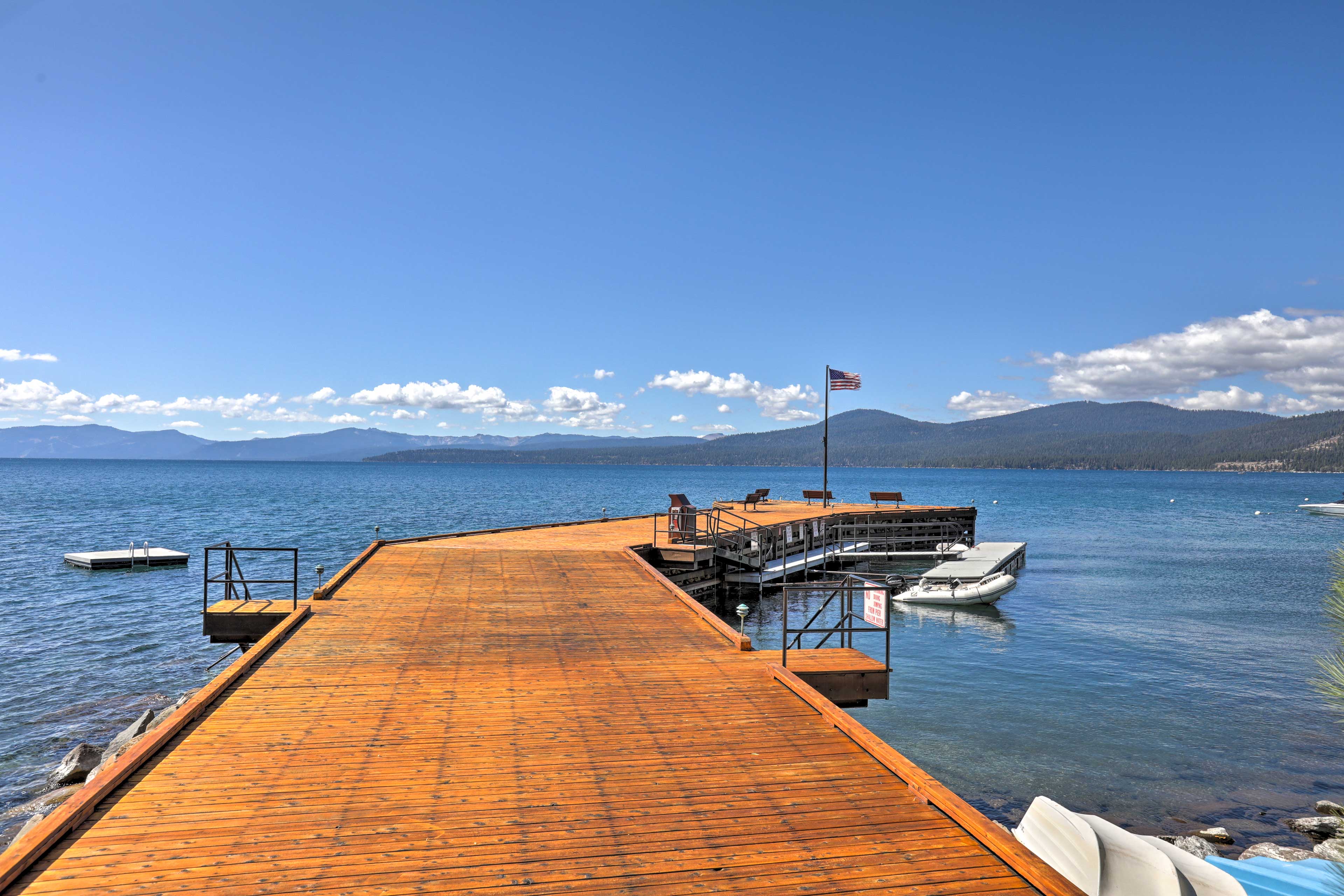 Property Image 2 - ’Old Tahoe’ Brockway Lodge w/Hot Tub & Lake Views!