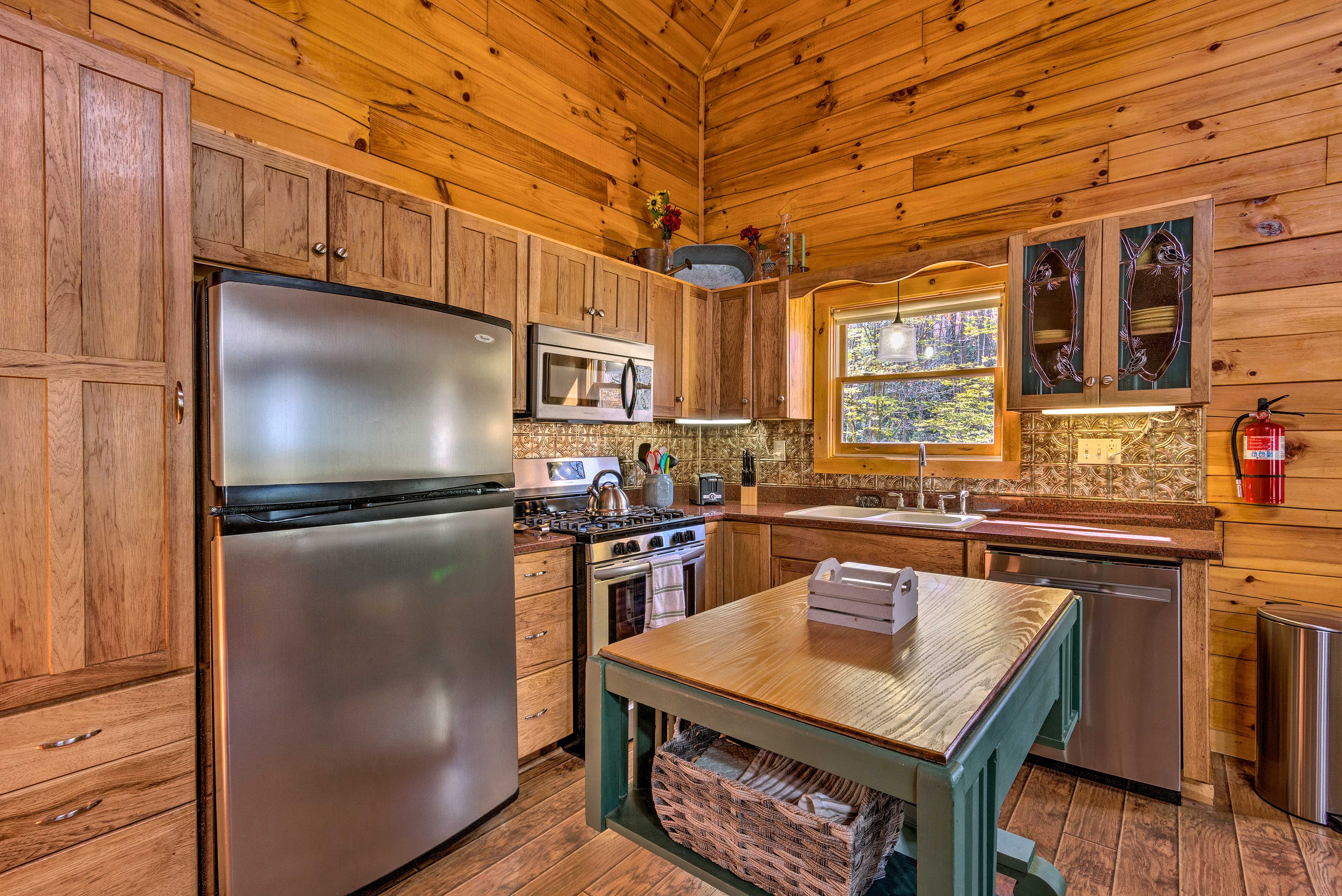 Property Image 2 - Log Cabin w/ Deck & Fireplace: Walk to Lake/Trails