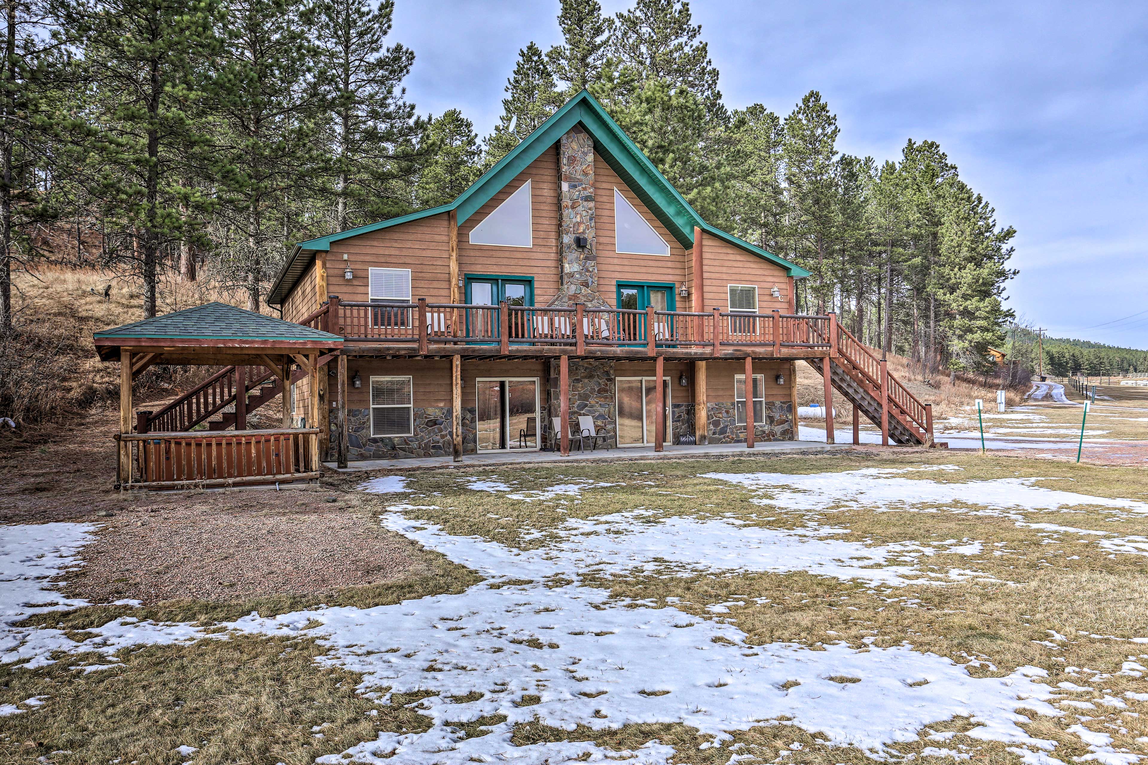 Property Image 1 - Cabin w/ On-Site Trails - 15 Miles to Mt Rushmore!