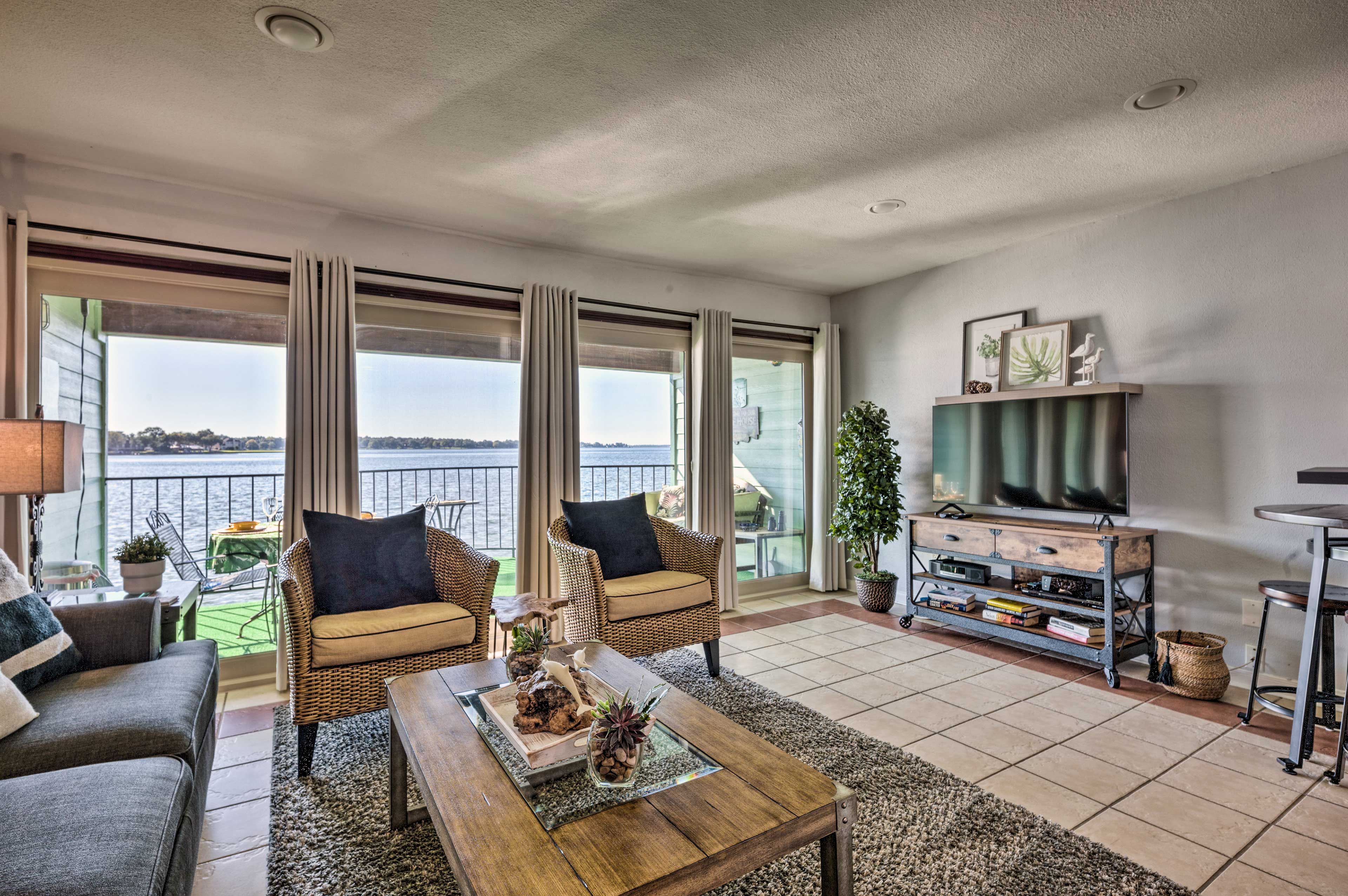 Property Image 1 - Resort-Style Lake Conroe Retreat w/ Balcony & View