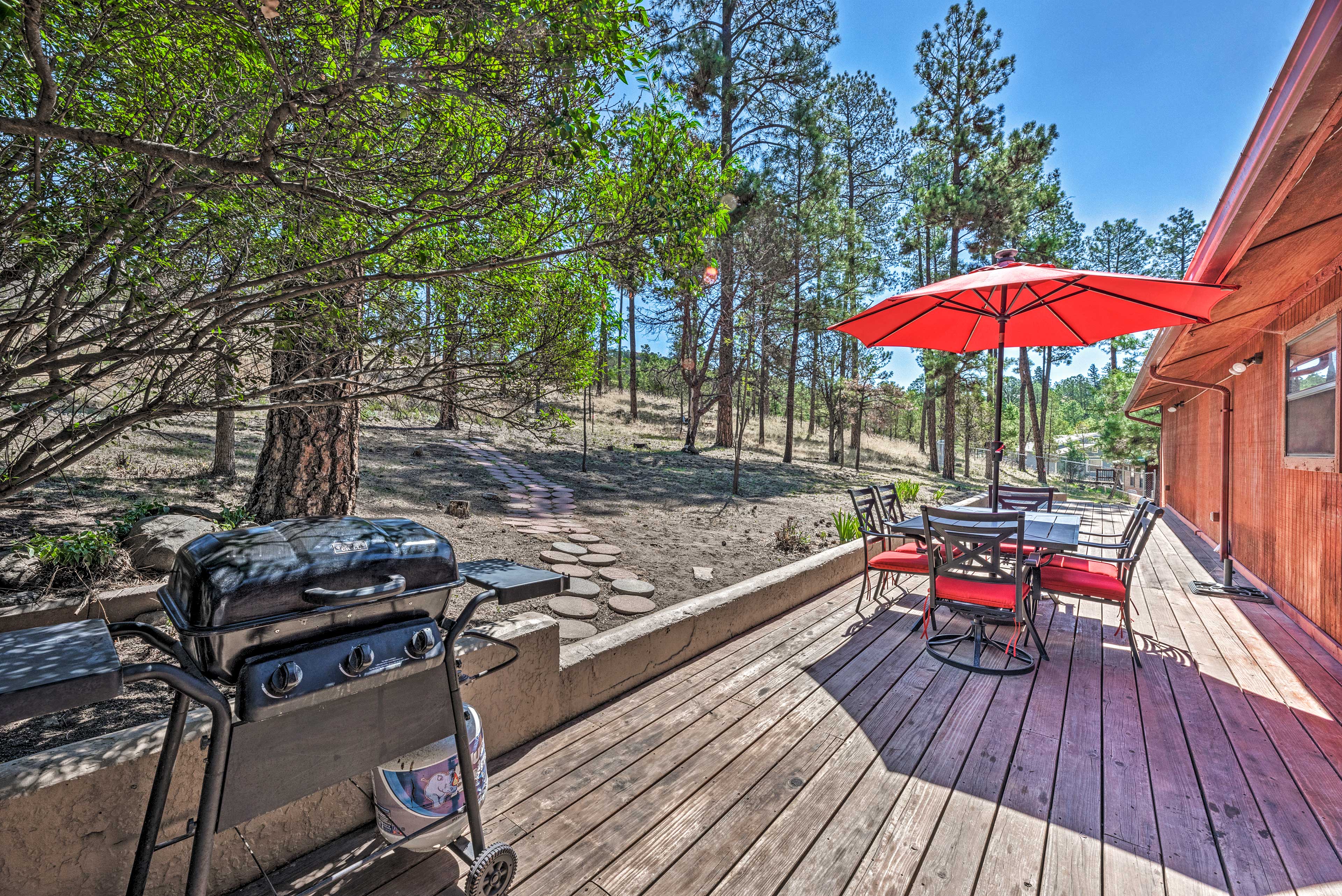 Property Image 2 - Wooded Ruidoso Hideaway w/ Deck: Ski, Hike & Golf!