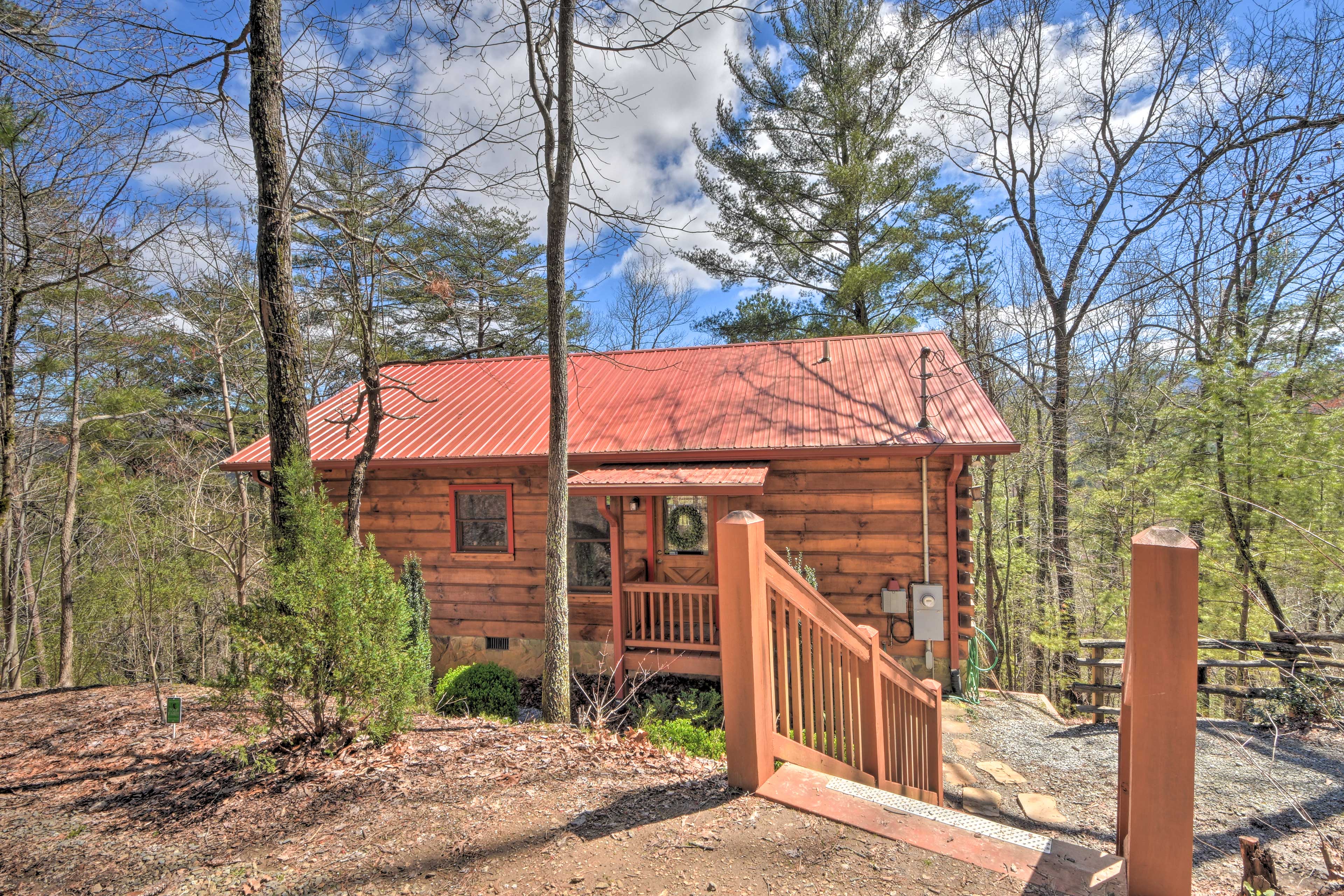 Property Image 2 - ‘Whitetail Retreat’ - Rustic Cabin w/ Mtn Views!