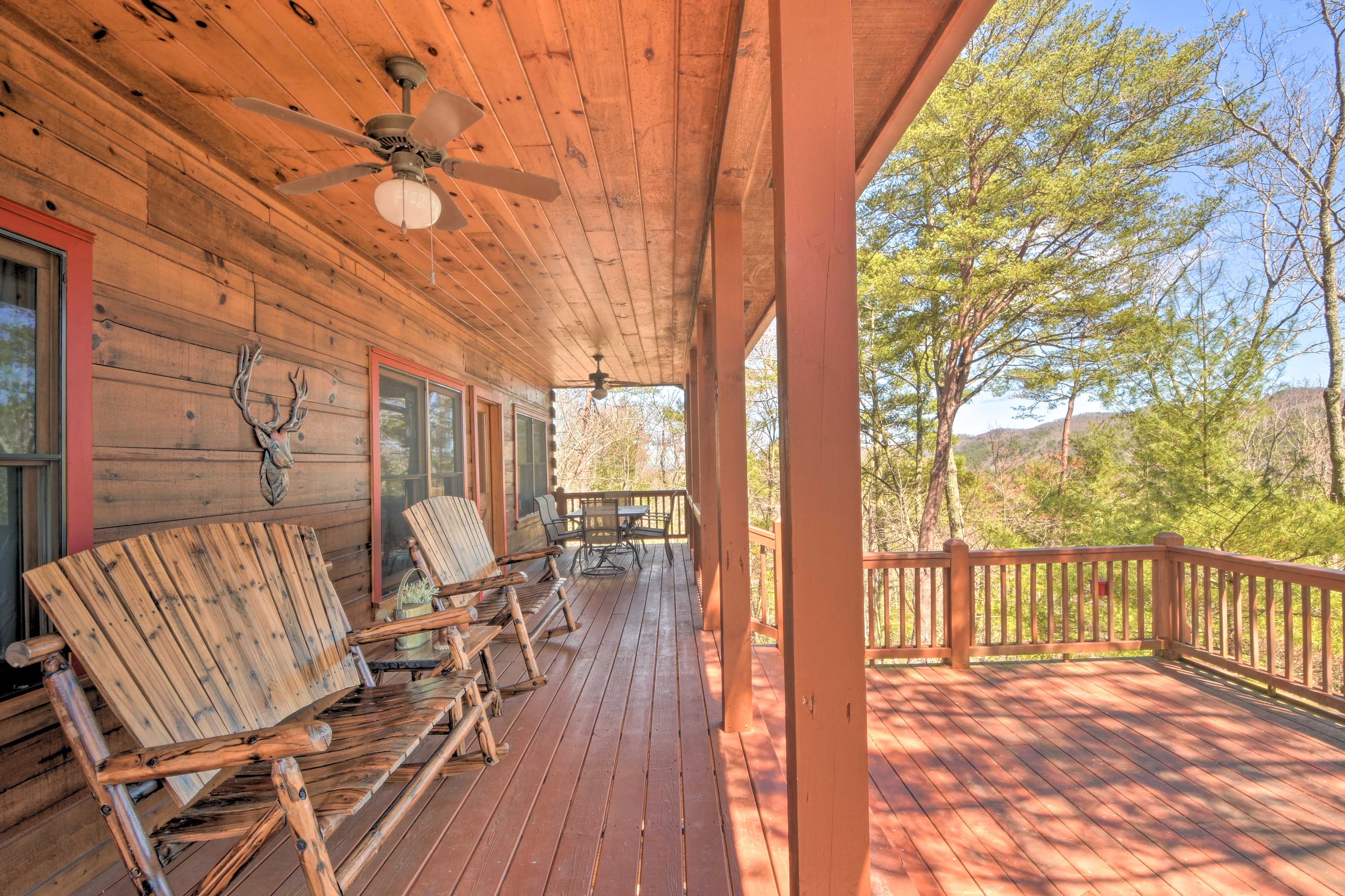 Property Image 1 - ‘Whitetail Retreat’ - Rustic Cabin w/ Mtn Views!