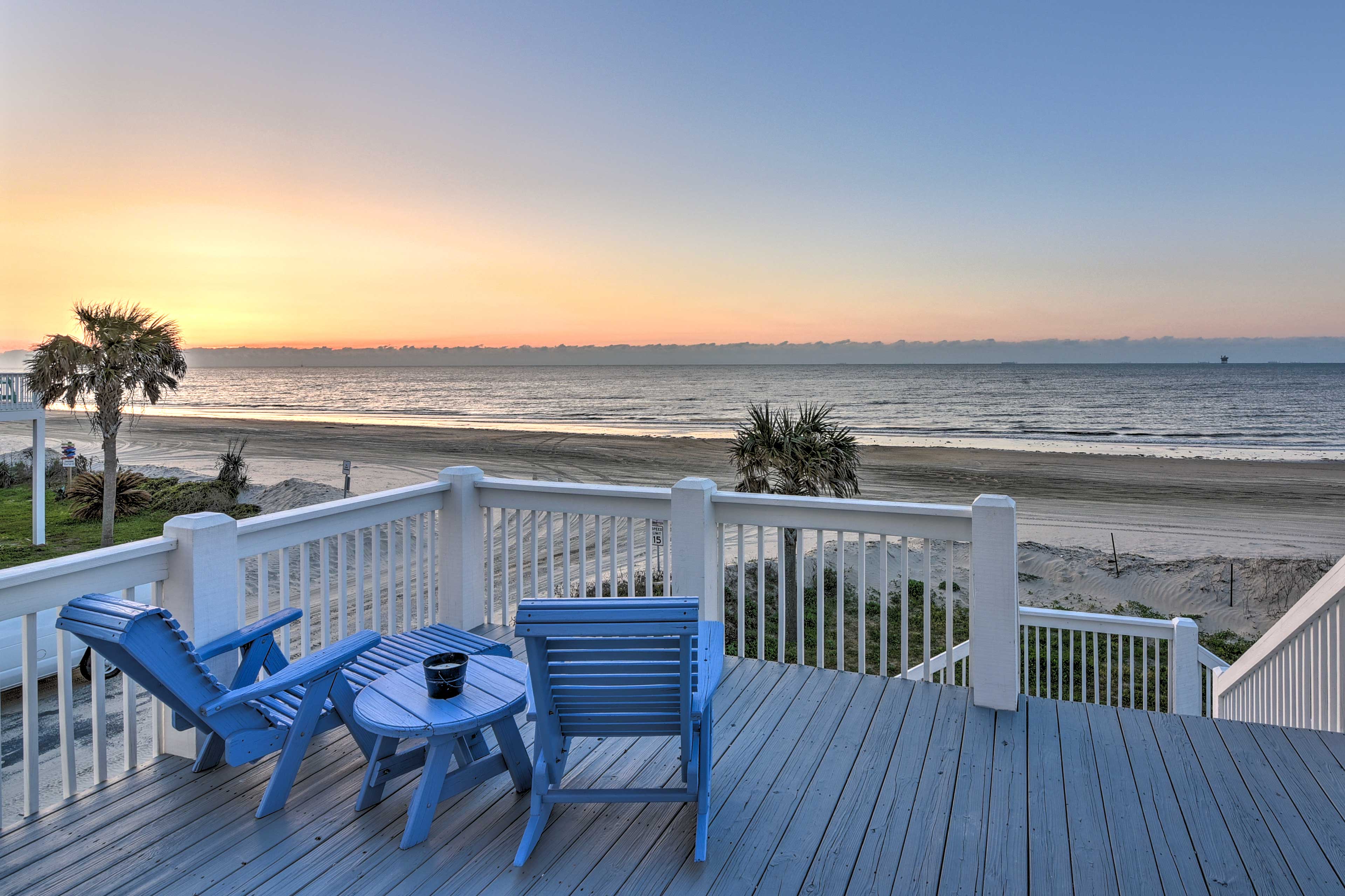 Property Image 1 - Oceanfront Crystal Beach Haven w/ View & Decks!