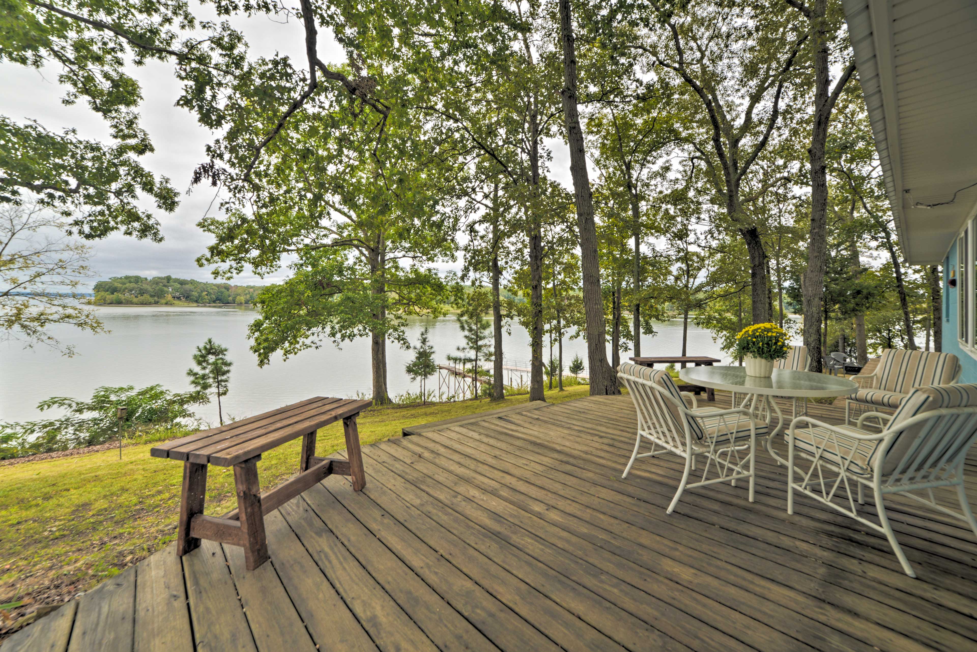 Property Image 1 - Kentucky Lake Cabin w/Private Dock + Fire Pit