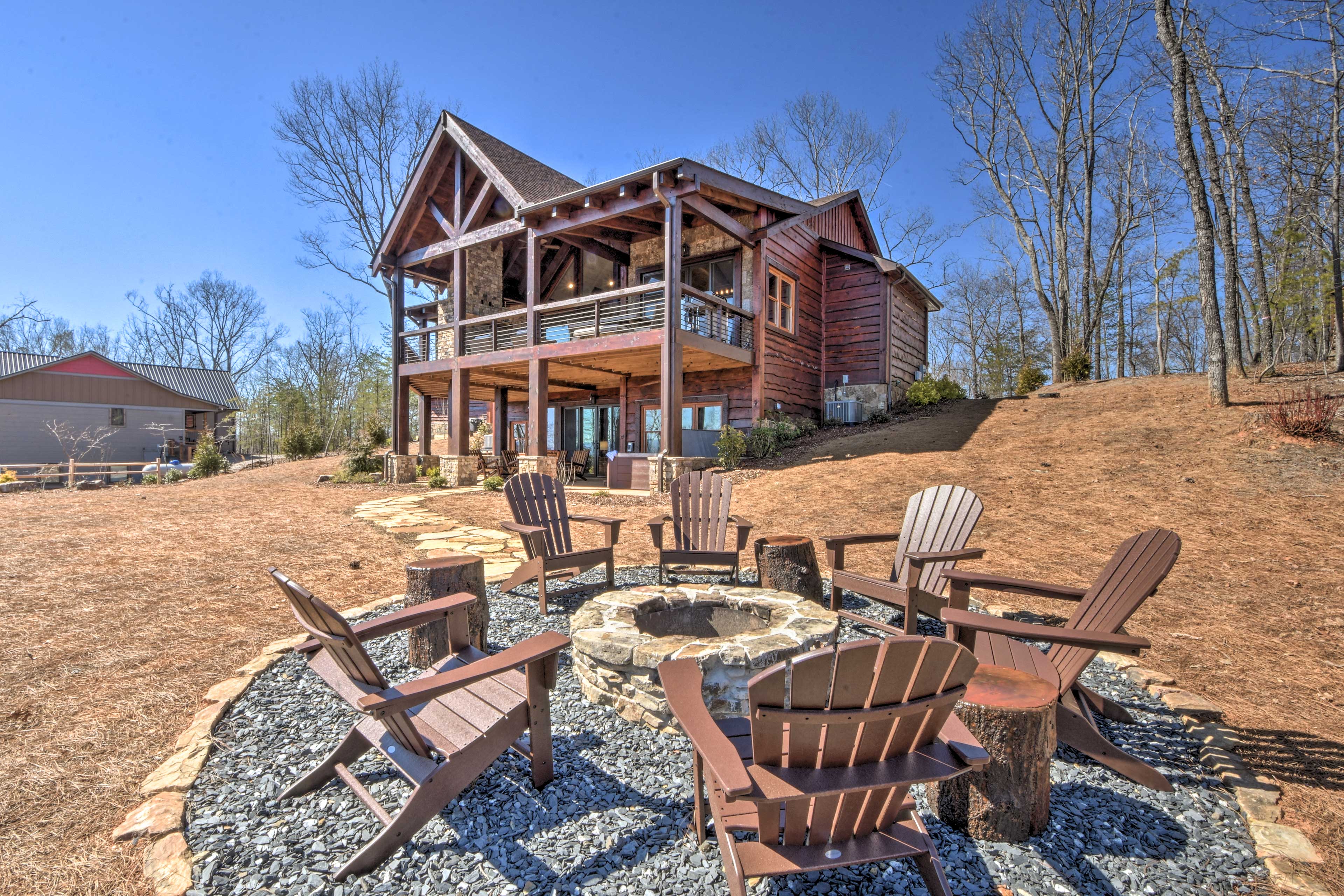 Property Image 1 - Luxurious Mountain Getaway w/ Game Room + Hot Tub!
