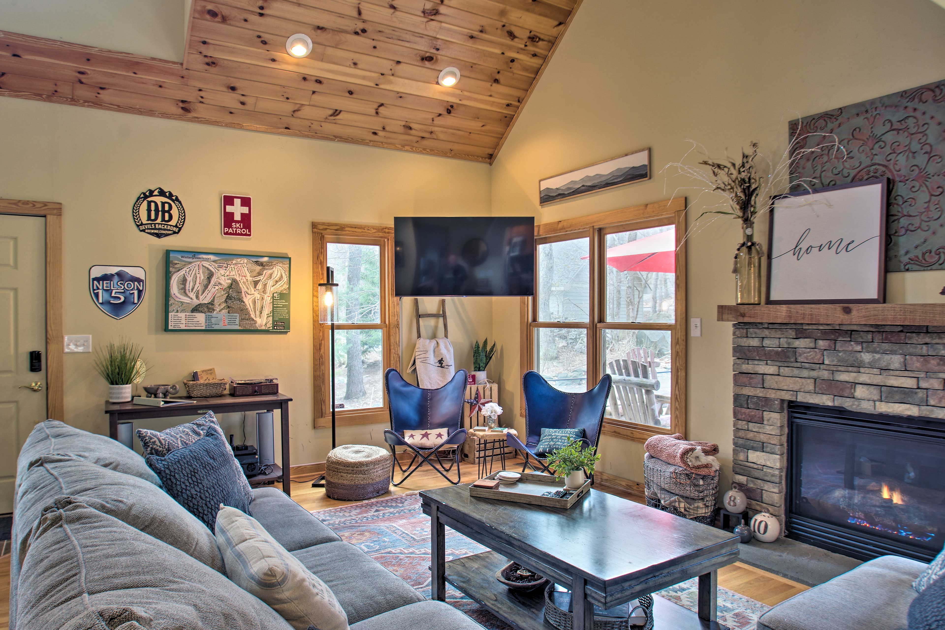 Property Image 1 - Tranquil Cabin w/ Deck in the Wintergreen Resort!