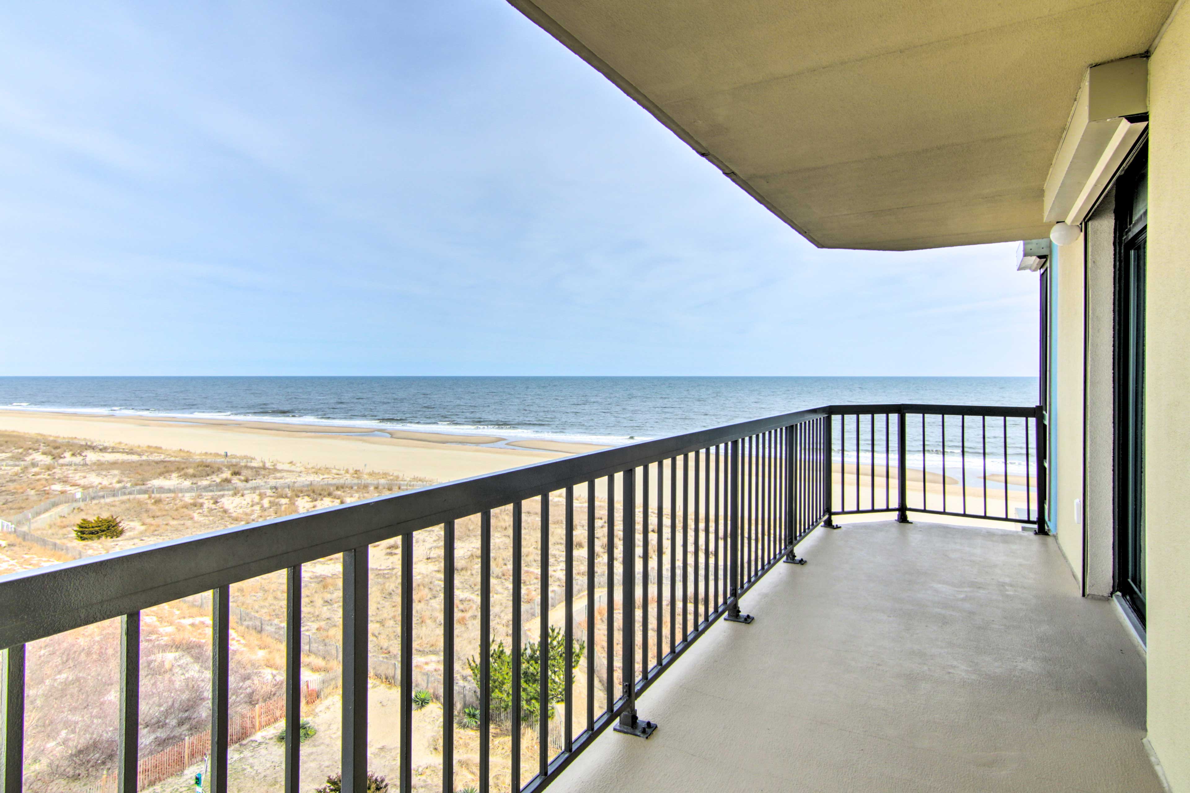 Property Image 2 - Beachfront Ocean City Condo w/ 2 Balconies & Views