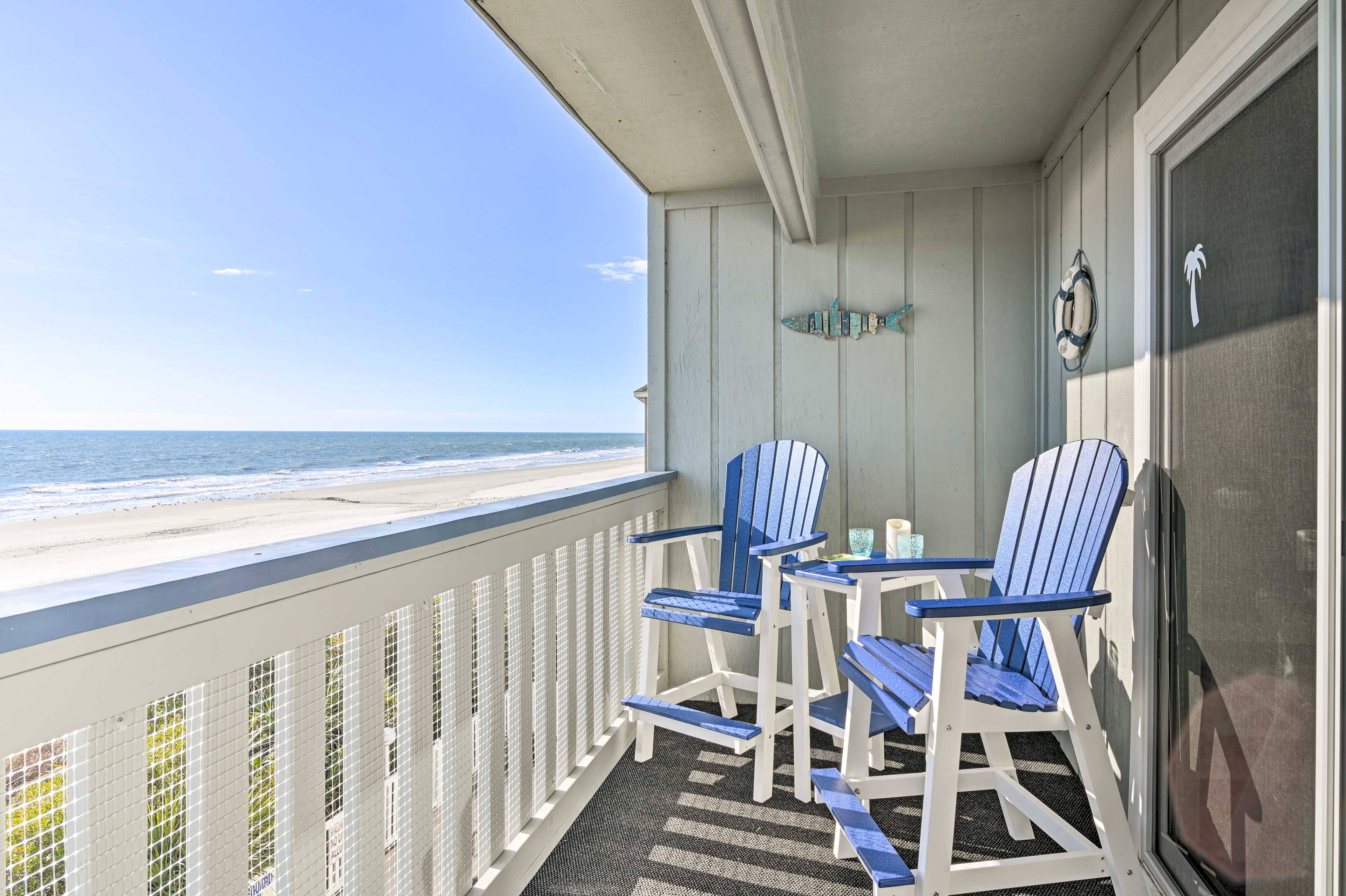 Property Image 1 - On-The-Beach Escape: Oceanfront in Surfside!