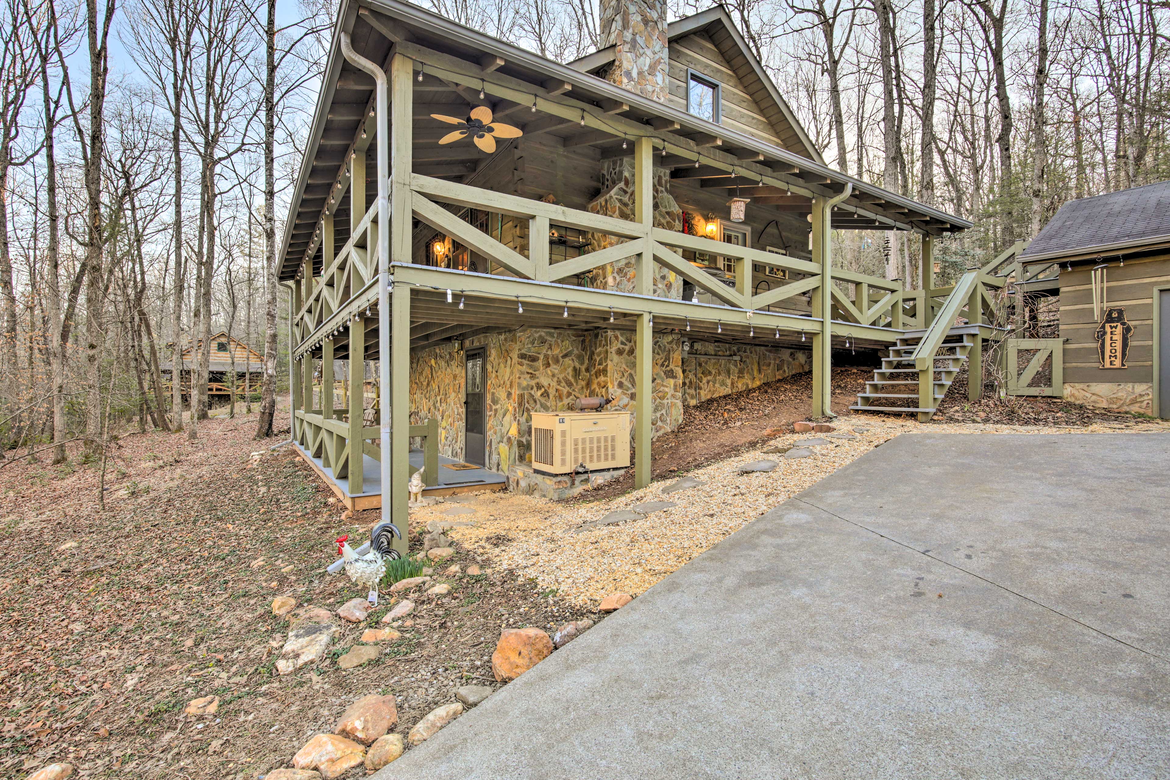 Property Image 1 - NEW! Charming Blue Ridge Cabin w/ Hot Tub & Grill!