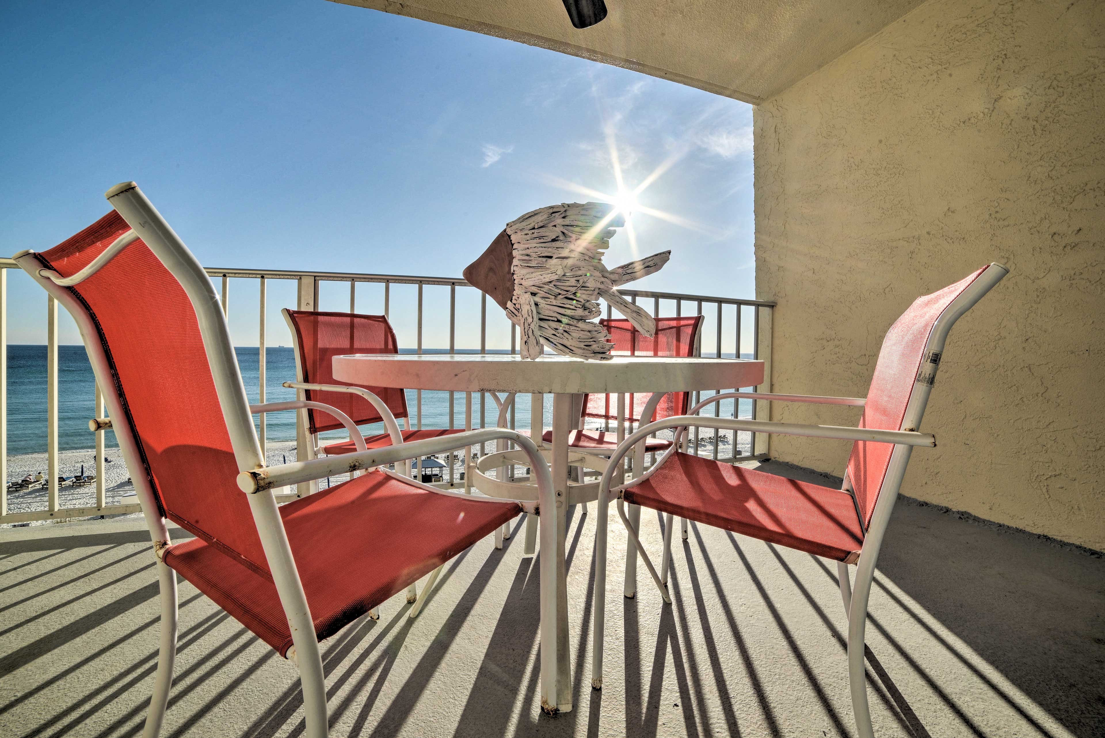Property Image 1 - Beachfront PCB Escape w/ Free Beach Chair Services