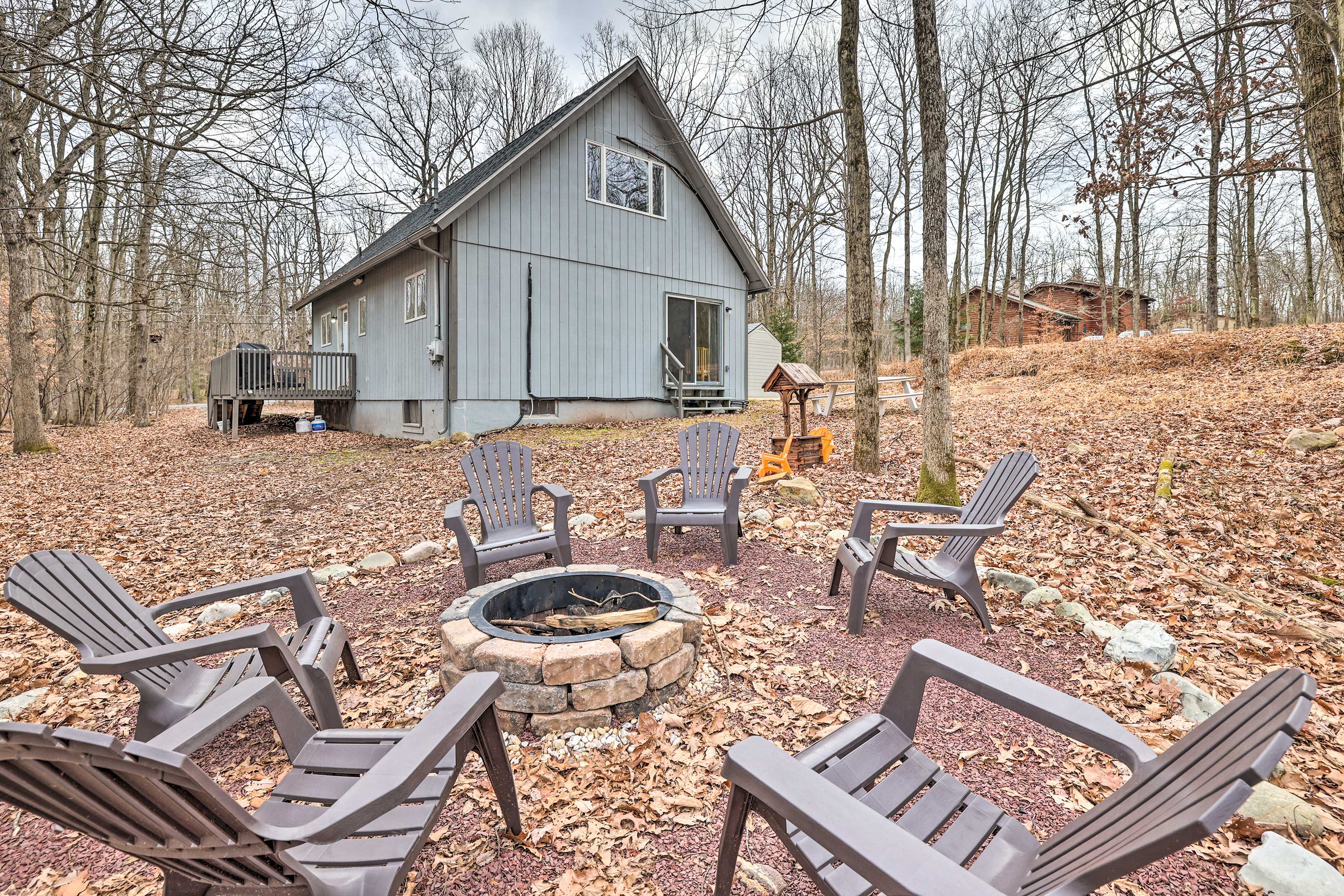 Property Image 2 - Relaxing Poconos Cabin for Outdoorsy Families!
