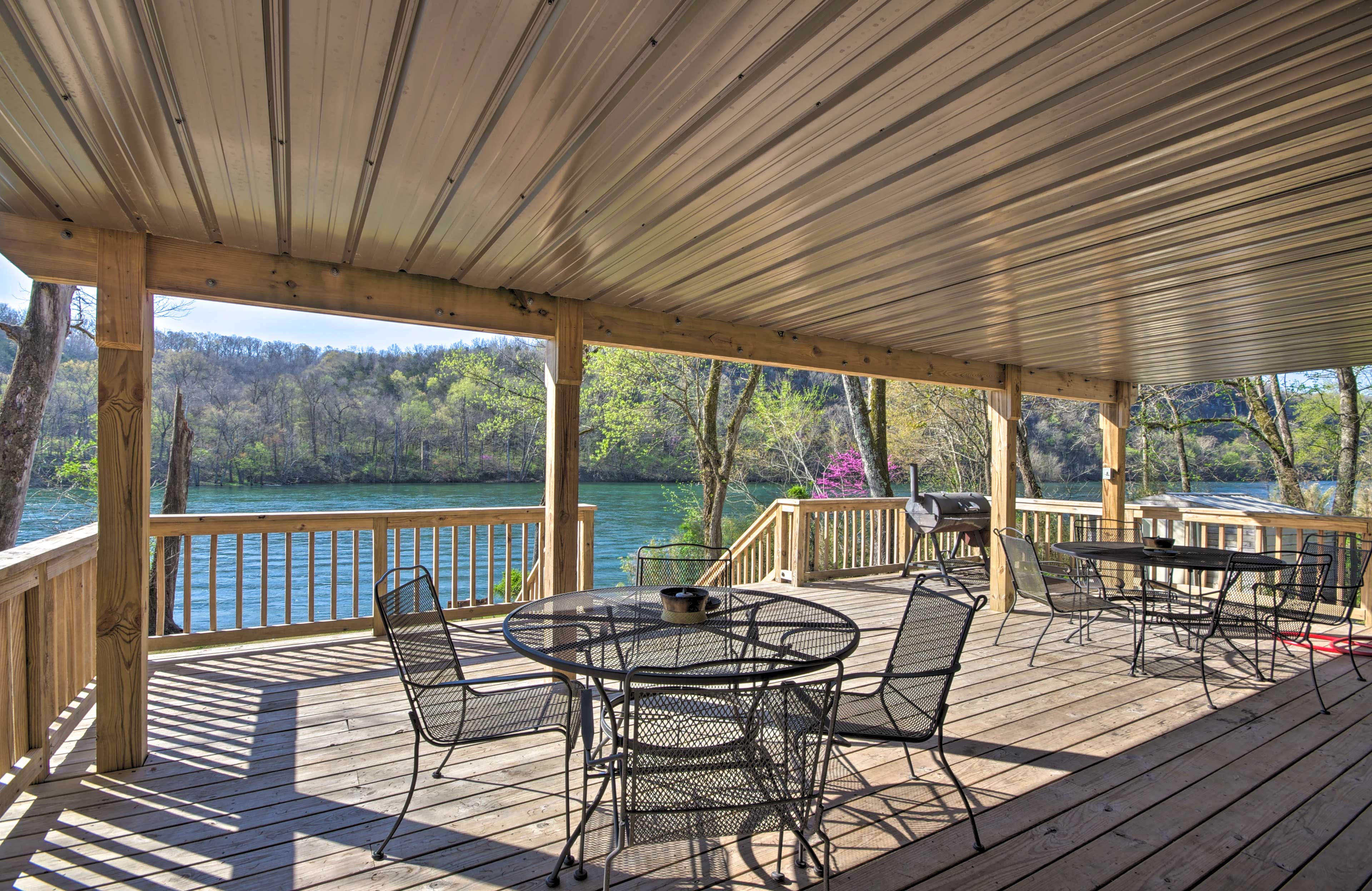 Property Image 2 - Expansive Cotter Cabin on White River w/ Deck!