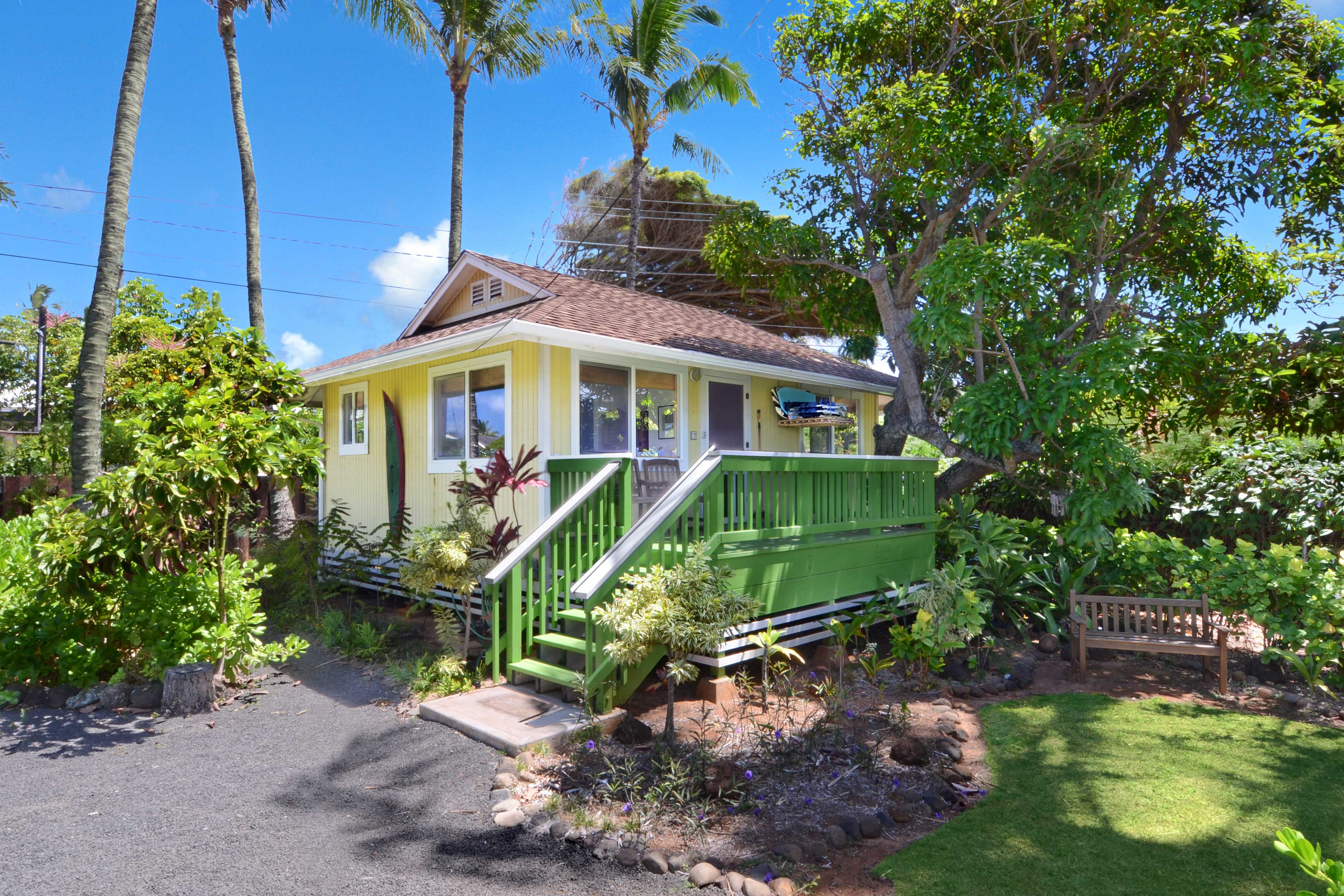 Property Image 1 - NEW! ’Hale Iki’ Kapa’a Cottage - 1 Block to Beach!